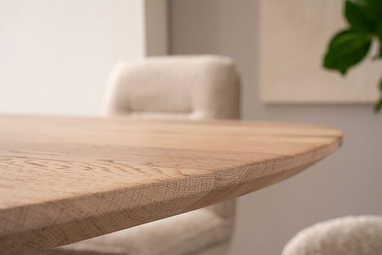 Home affaire Esstisch "Vermont" aus massiver Eiche mit robustem Metallgestell