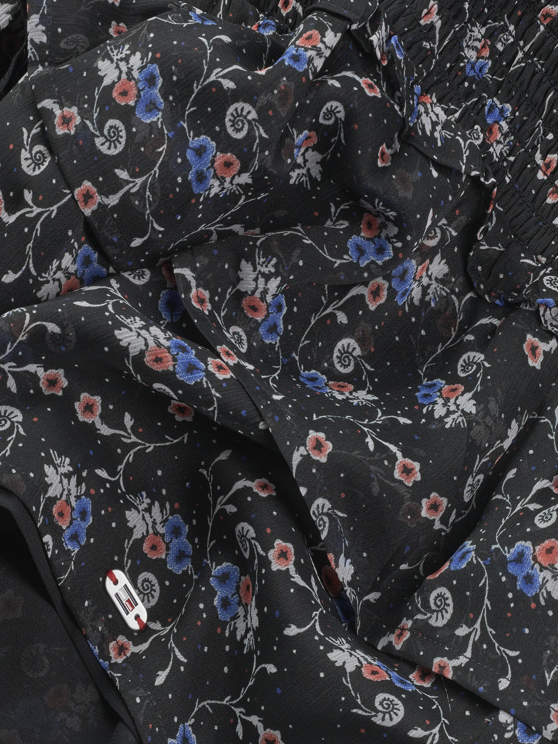 Tommy Jeans Rüschenrock »TJW RUCHED AOP SKIRT«, mit Rüschen, allover Print