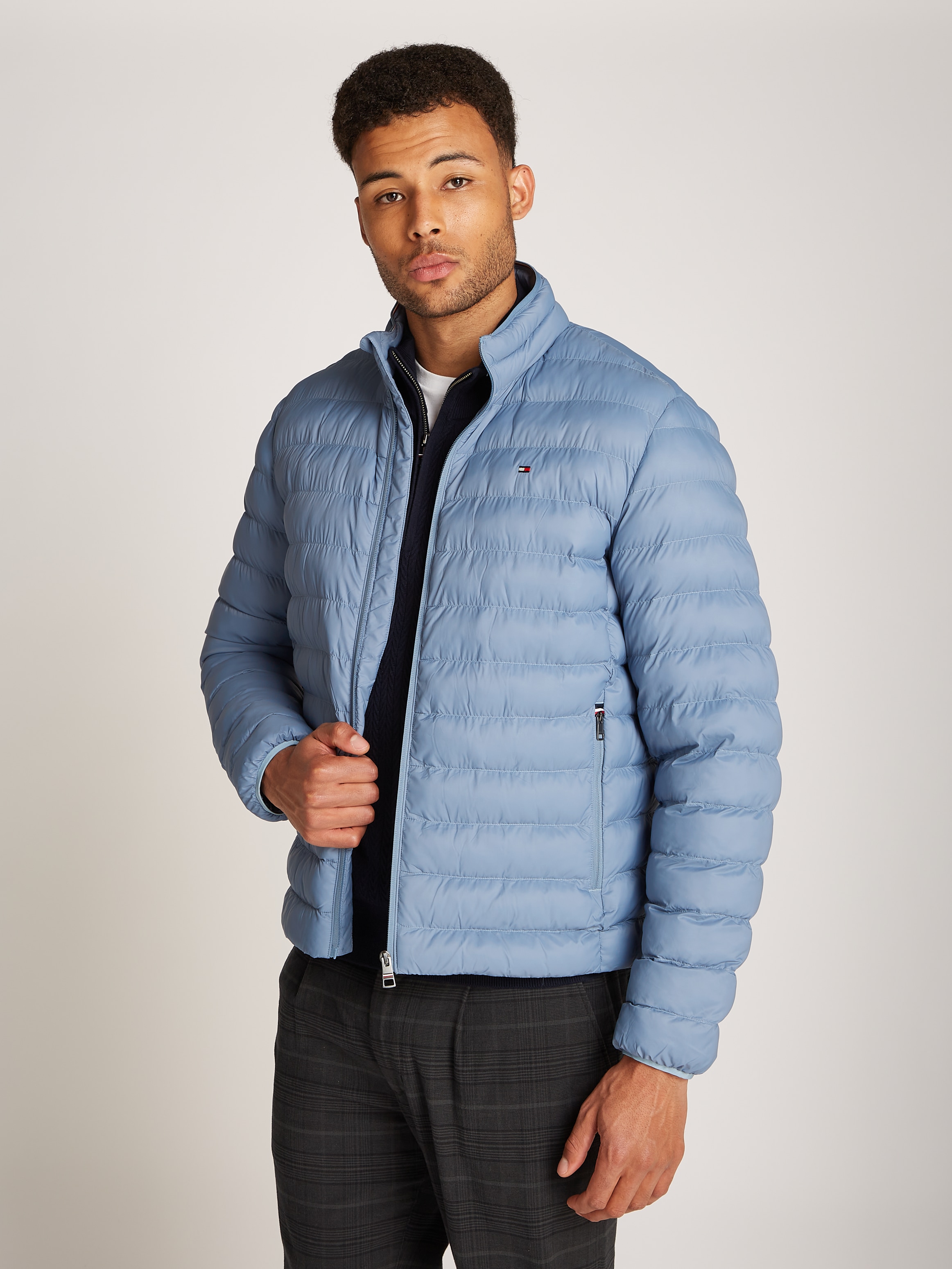 Tommy Hilfiger Steppjacke "PACKABLE RECYCLED JACKET", Übergangsjacke mit Lo günstig online kaufen