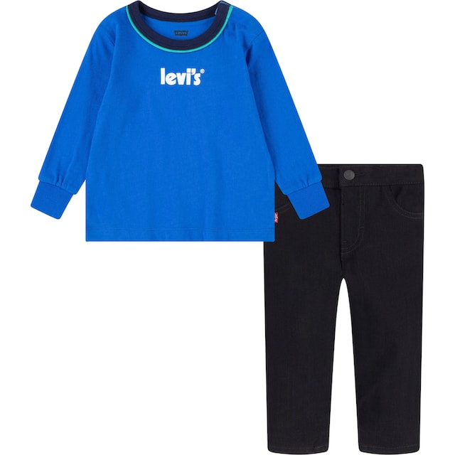 Levi's® Kids Shirt & Hose »POSTER LOGO RINGER & DENIM«, (Set, 2 tlg.), for  Baby BOYS bestellen | BAUR