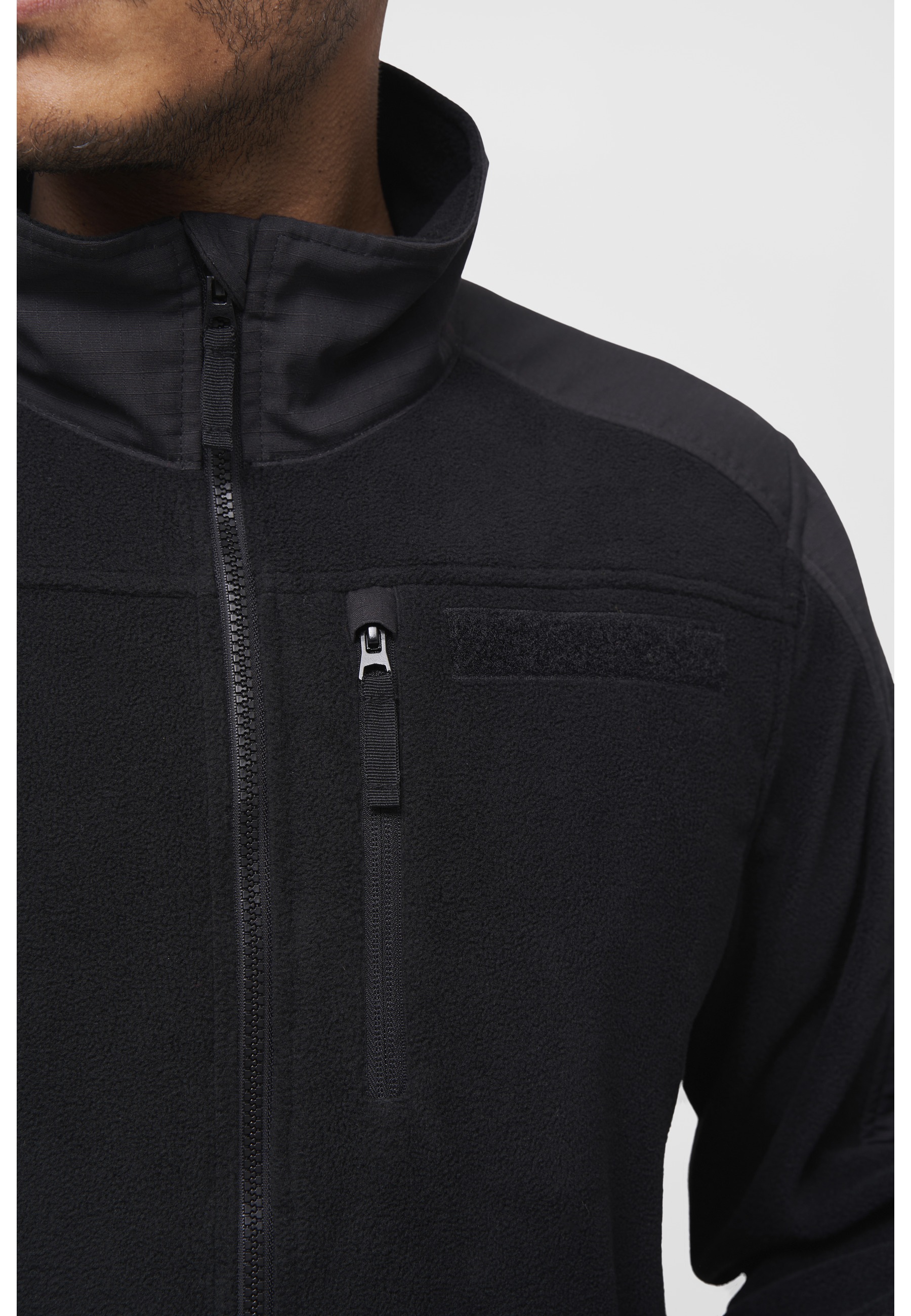 Brandit Allwetterjacke »Brandit Herren Fleecejacket Ripstop« 1 Stk. tlg. ohne Kapuze