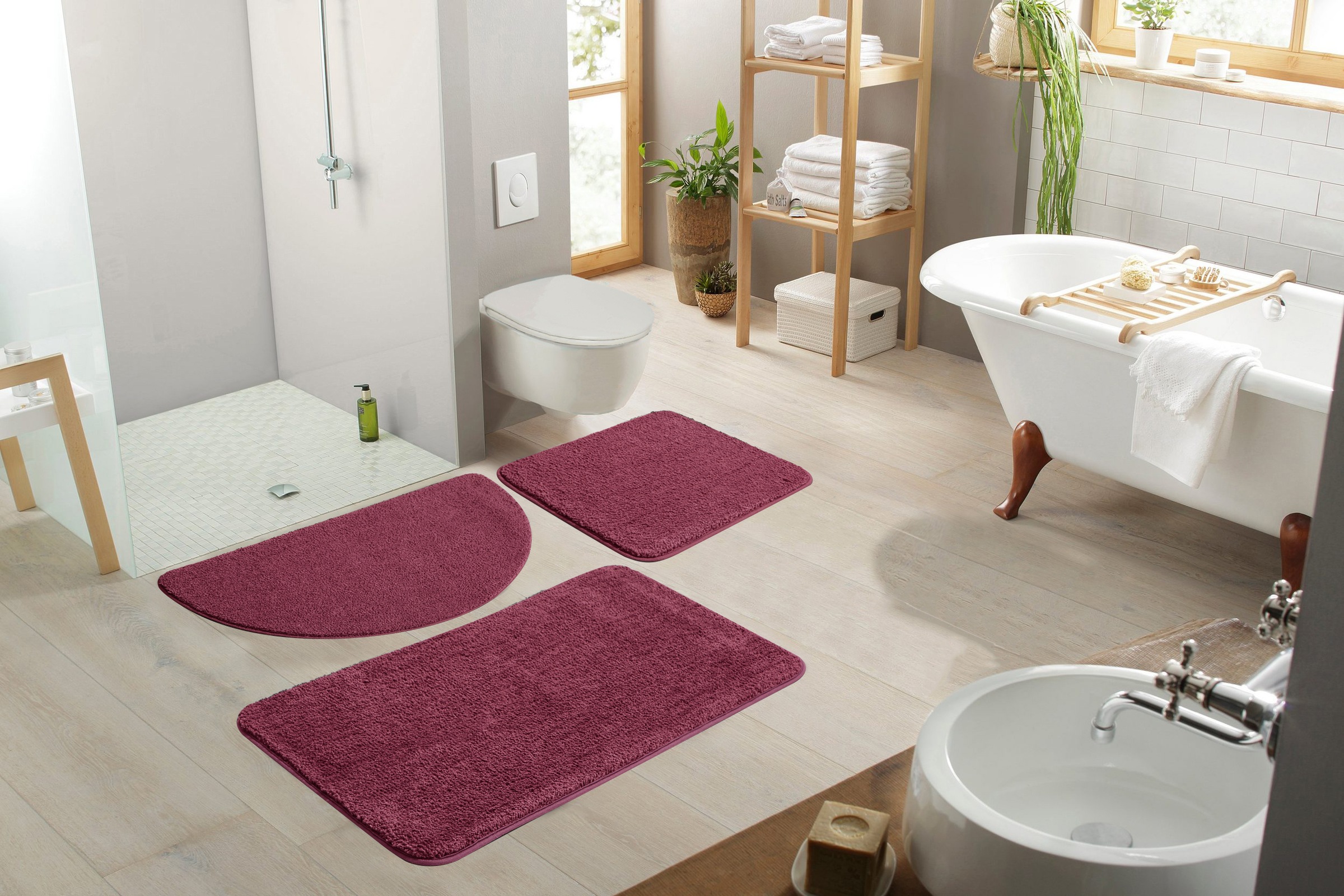 OTTO home Badematte "Regona, Badteppich, Badvorleger, Badezimmer Teppich" H günstig online kaufen