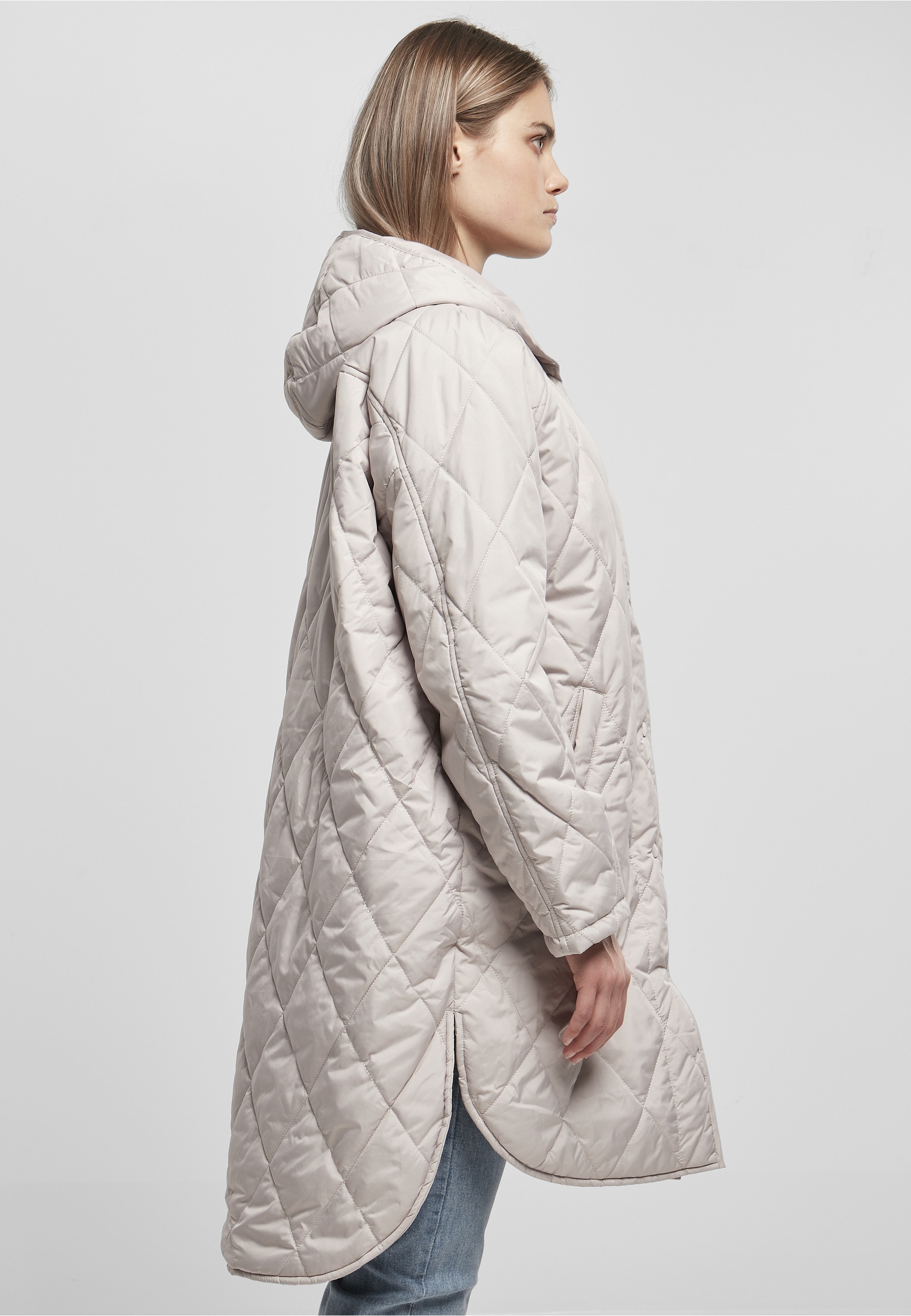URBAN CLASSICS Allwetterjacke »Urban Classics Damen« 1 Stk. tlg. mit Kapuze