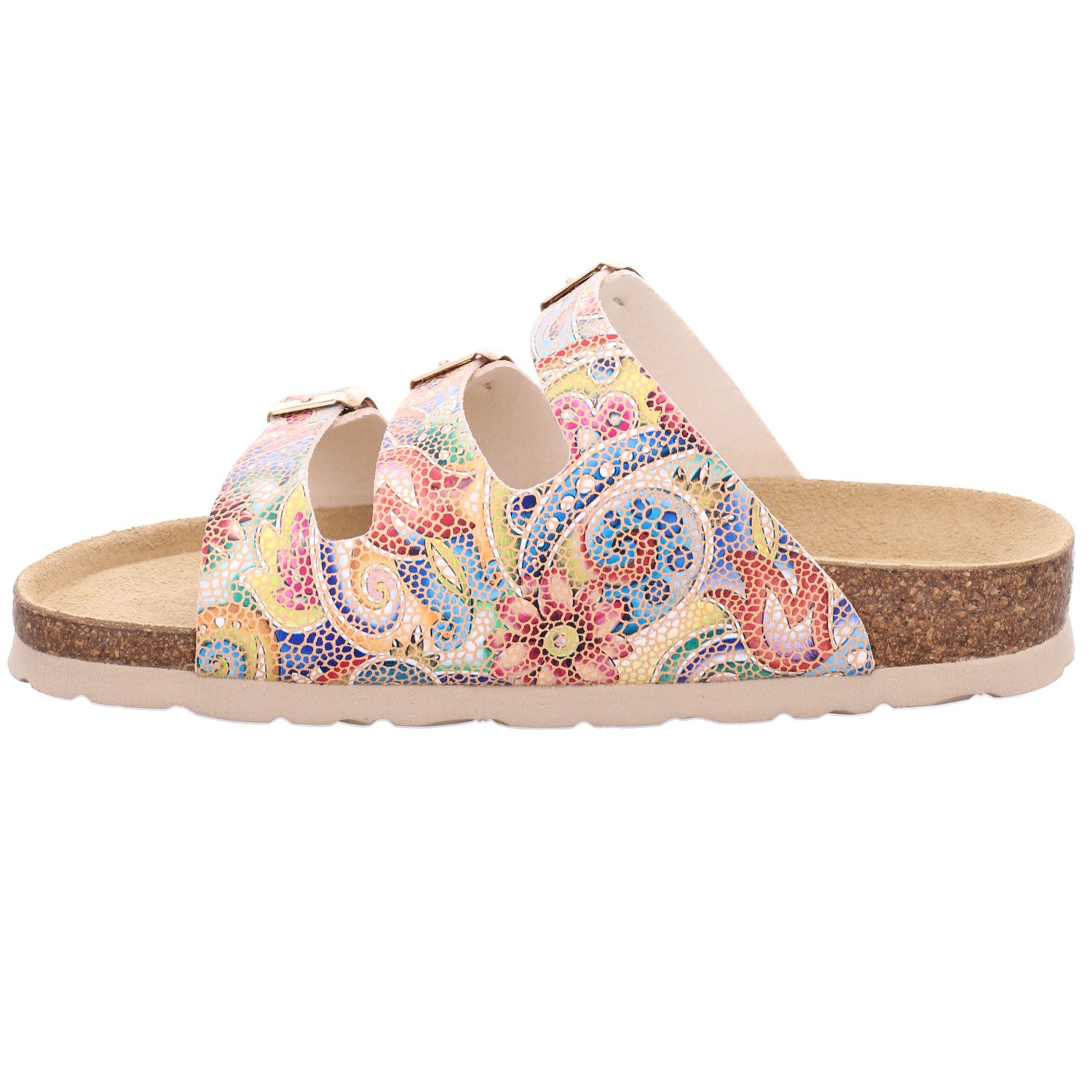 Rohde Alba Pantolette Beige Multicolor 38 5