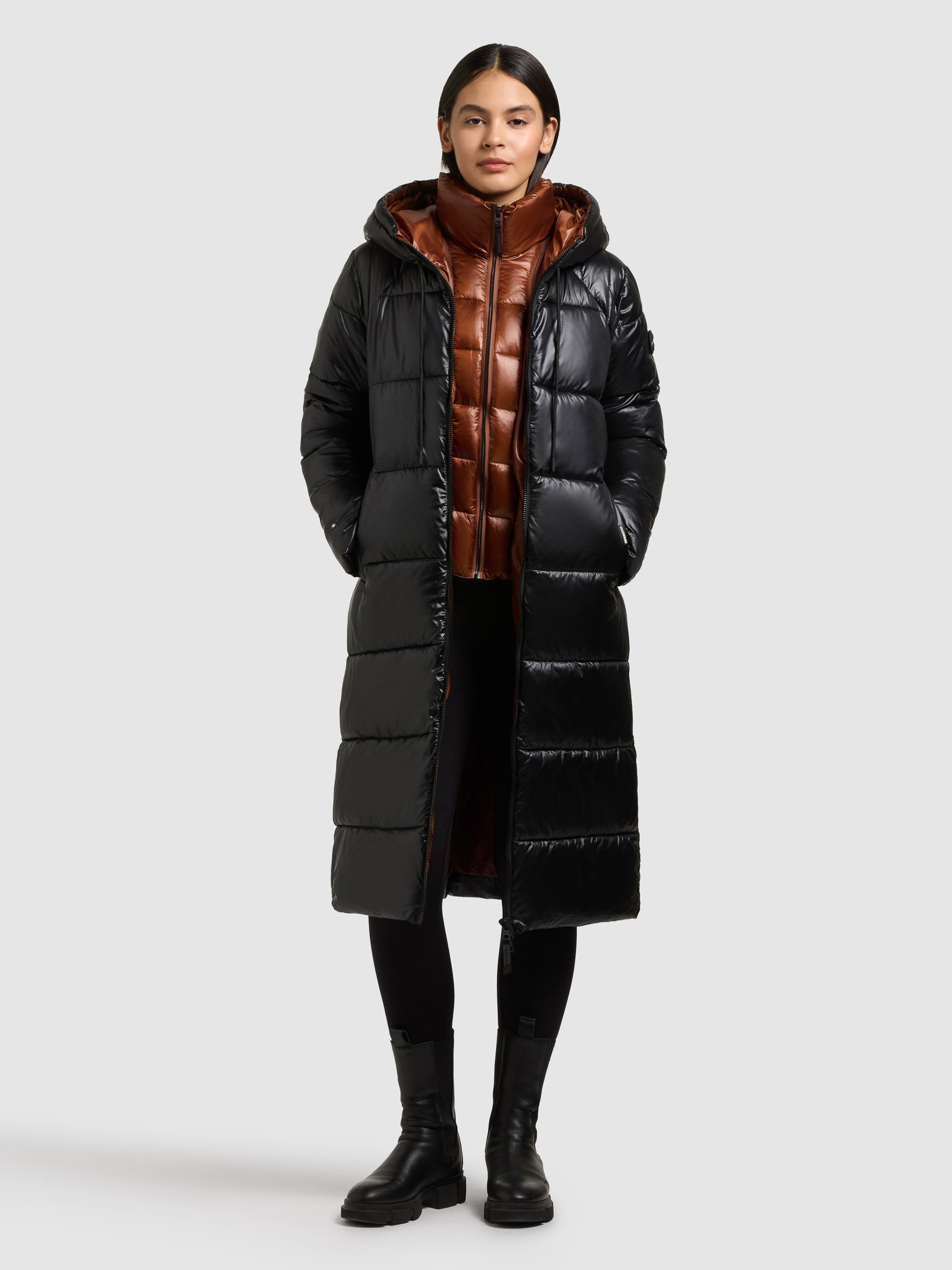 khujo Steppmantel »NASHI 2IN1 (EINSATZ HERAUSNEHMBAR)«