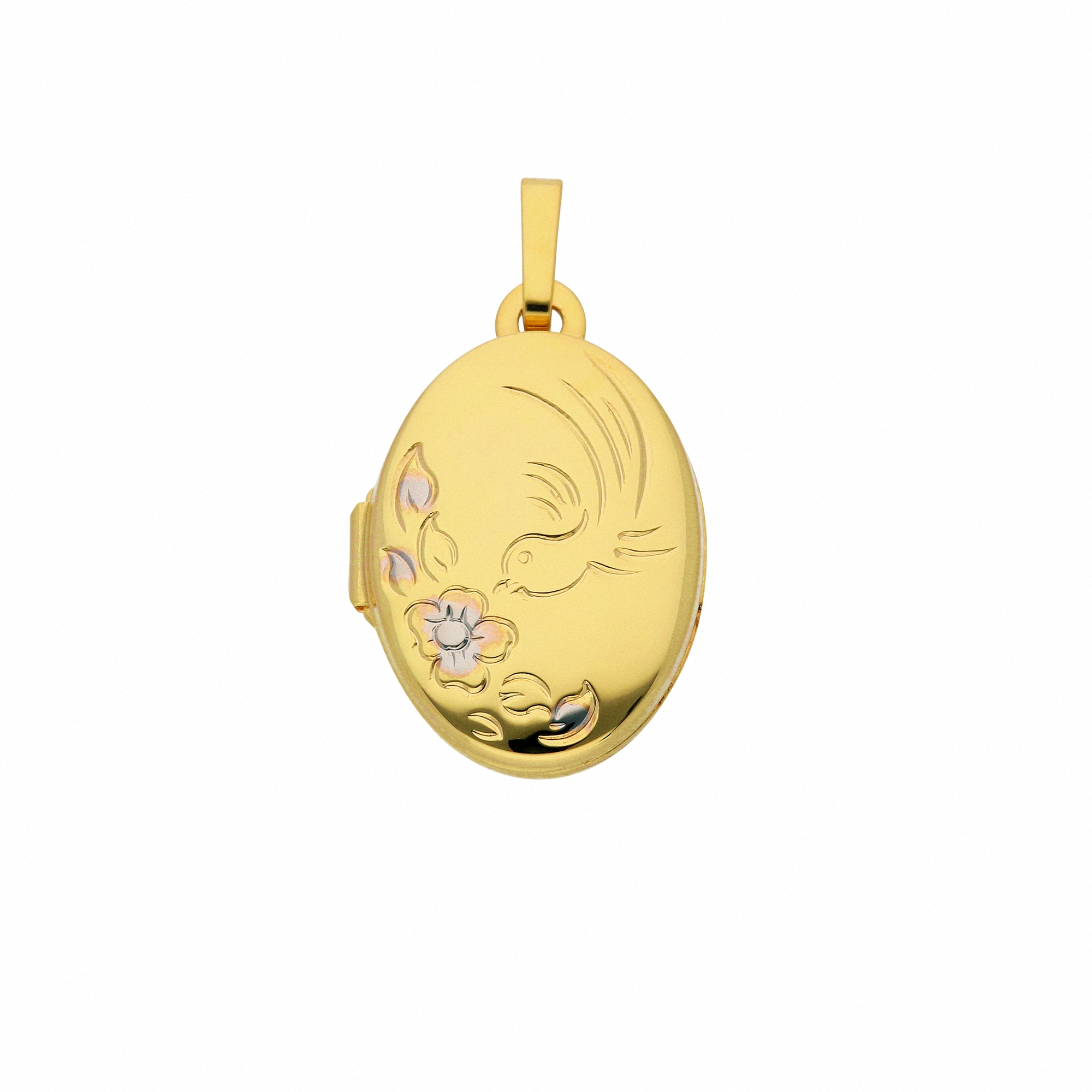 Adelia´s Kettenanhänger »Damen Goldschmuck 333 Gold Medaillon Anhänger«,  333 Gold Goldschmuck für Damen online bestellen | BAUR