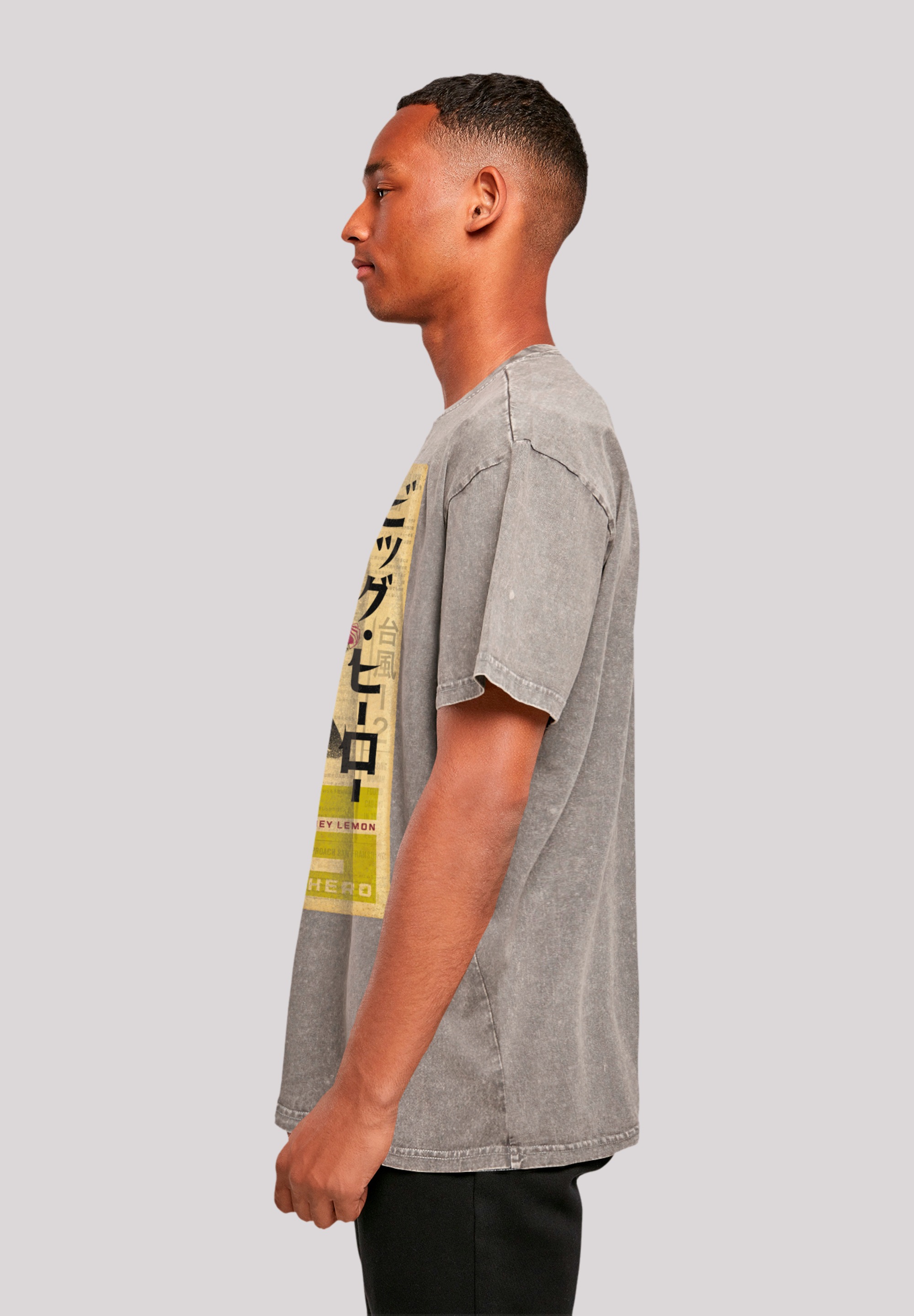 F4NT4STIC T-Shirt »Big Hero 6 Honey Lemon Newspaper«, Premium Qualität