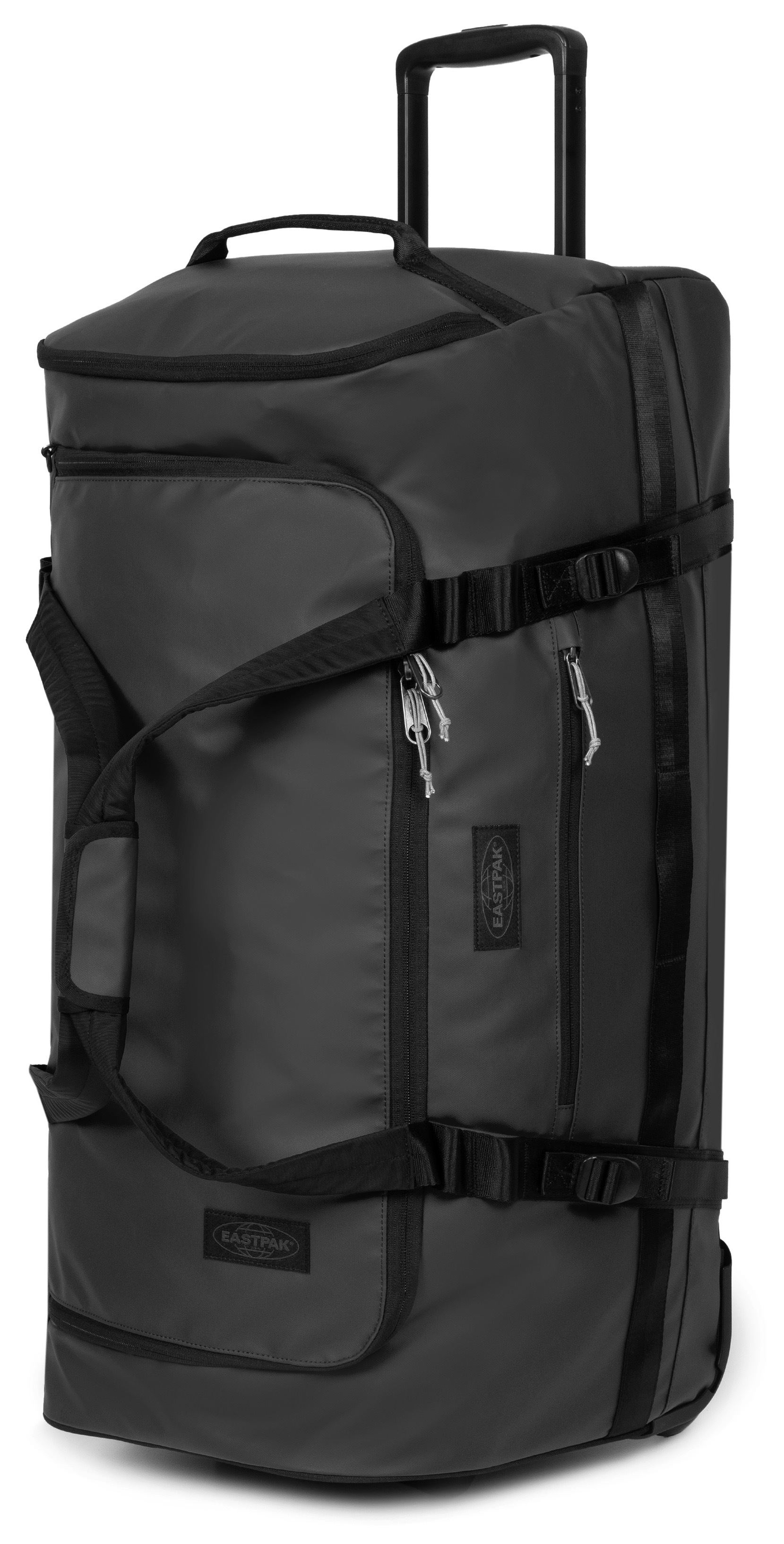 Thumbnail - Eastpak Weichgepäck-Trolley "DUFFEL PACK WHEEL M TARP BLACK2" 60 l 2 Rollen Reisetasche mit Rollen Weichgepäck Koffer Au...