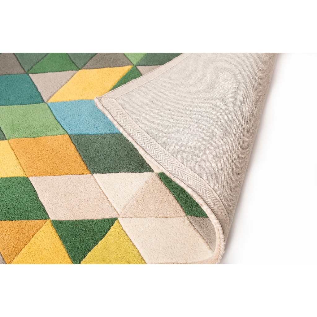 FLAIR RUGS Wollteppich »Prism«, rechteckig