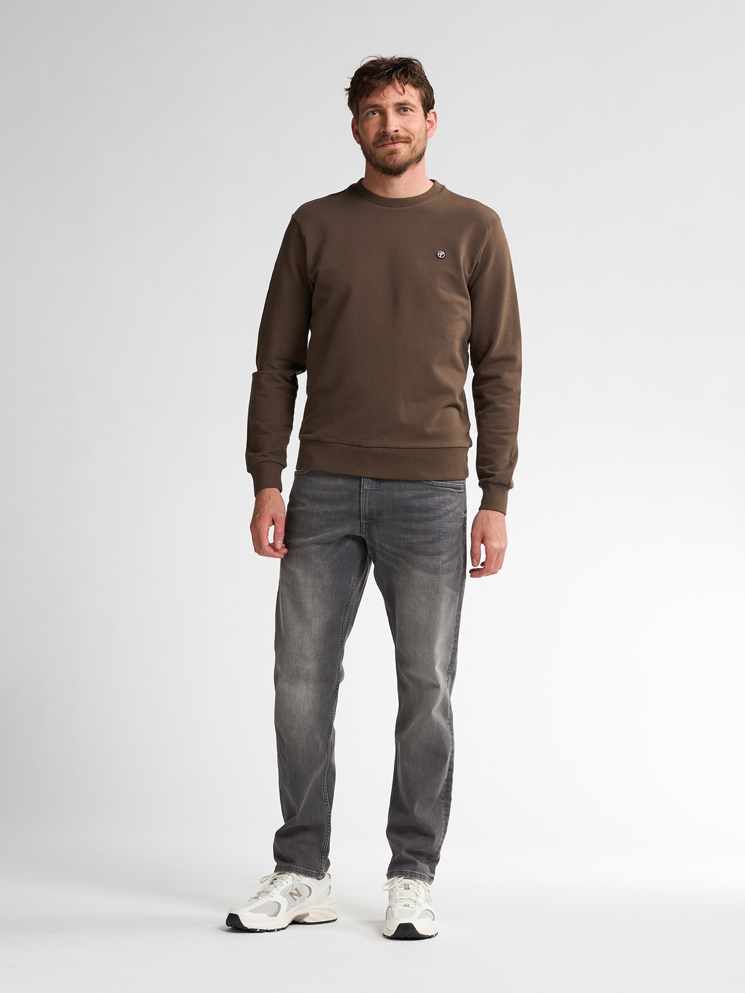 Petrol Industries Sweatshirt, mit Logo Stickerei