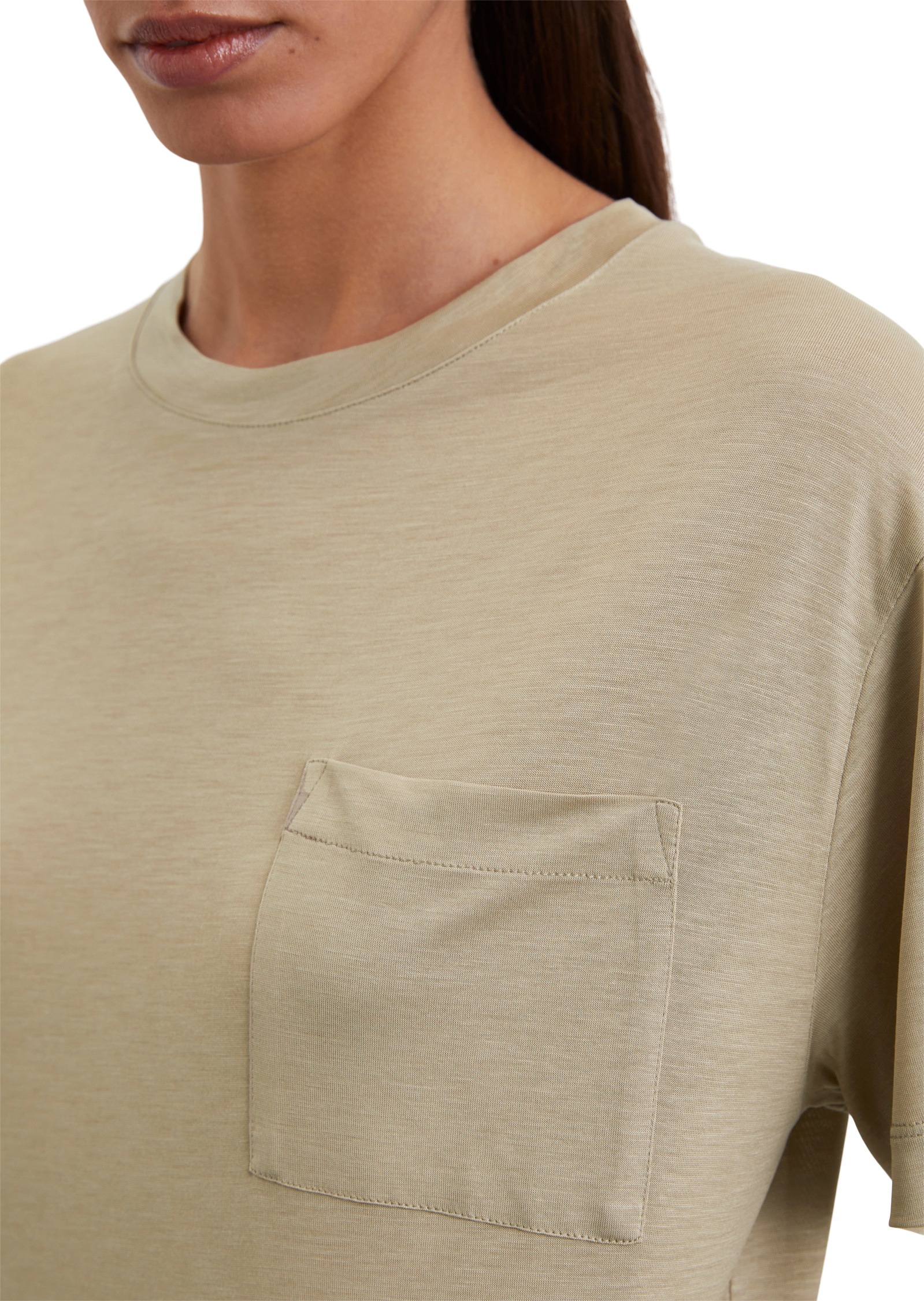 Marc O'Polo T-Shirt »aus LENZING™ ECOVERO™«