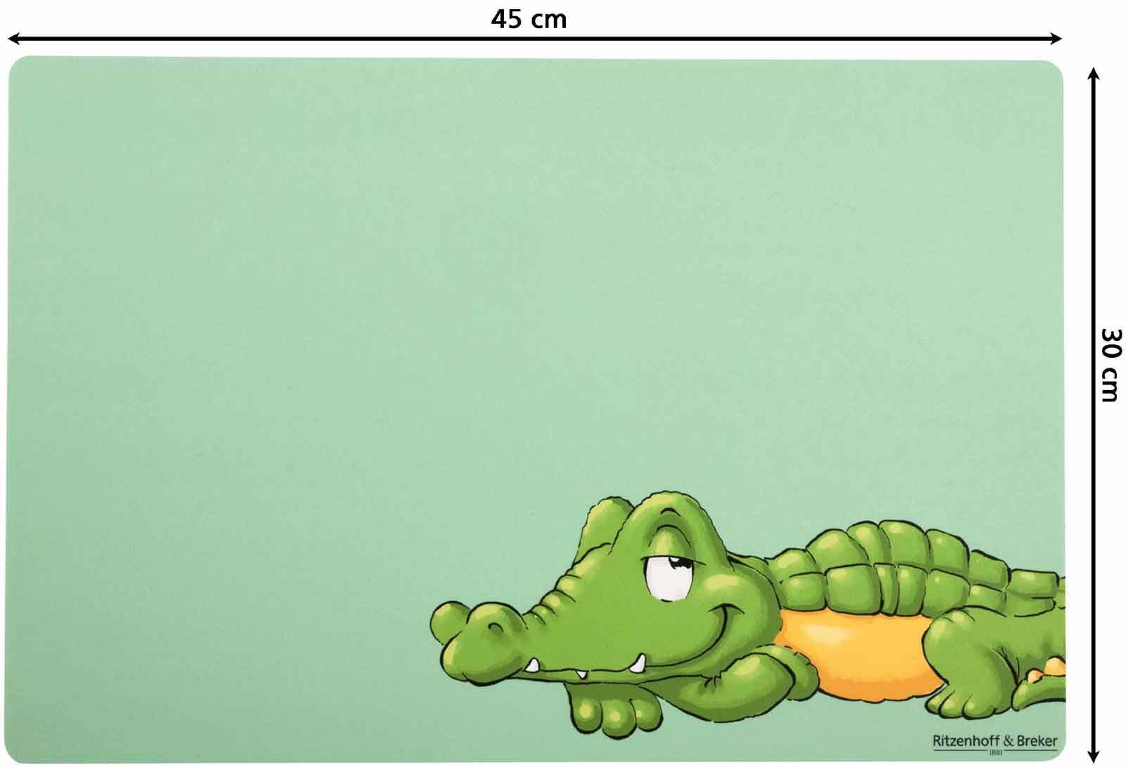 Ritzenhoff & Breker Platzset »Platzsets Happy Zoo 45 x 30 cm 5er Set bunt«