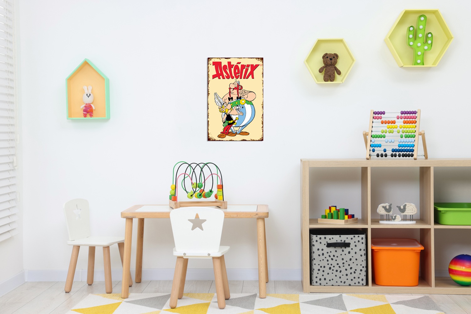 LuckyLinde Metallbild "Asterix und Obelix", Cartoon-Comic-Fantasy-Figuren-F günstig online kaufen