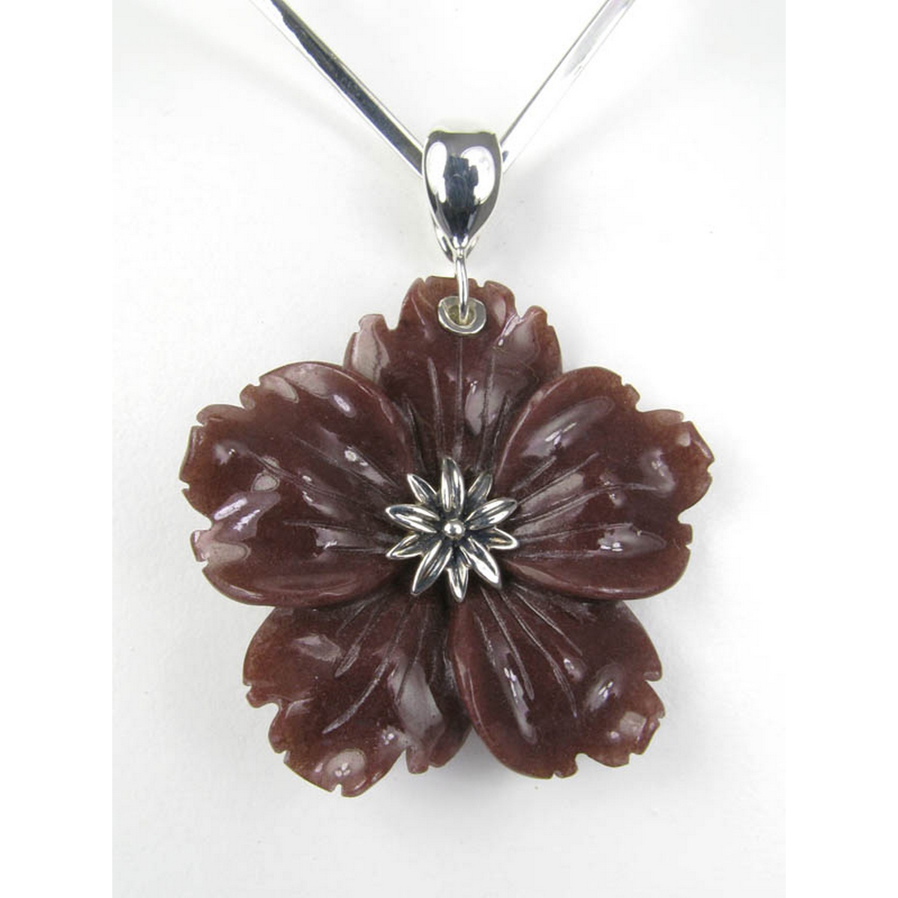 Adelia´s Kettenanhänger »Jaspis Anhänger 925 Silber« online bestellen