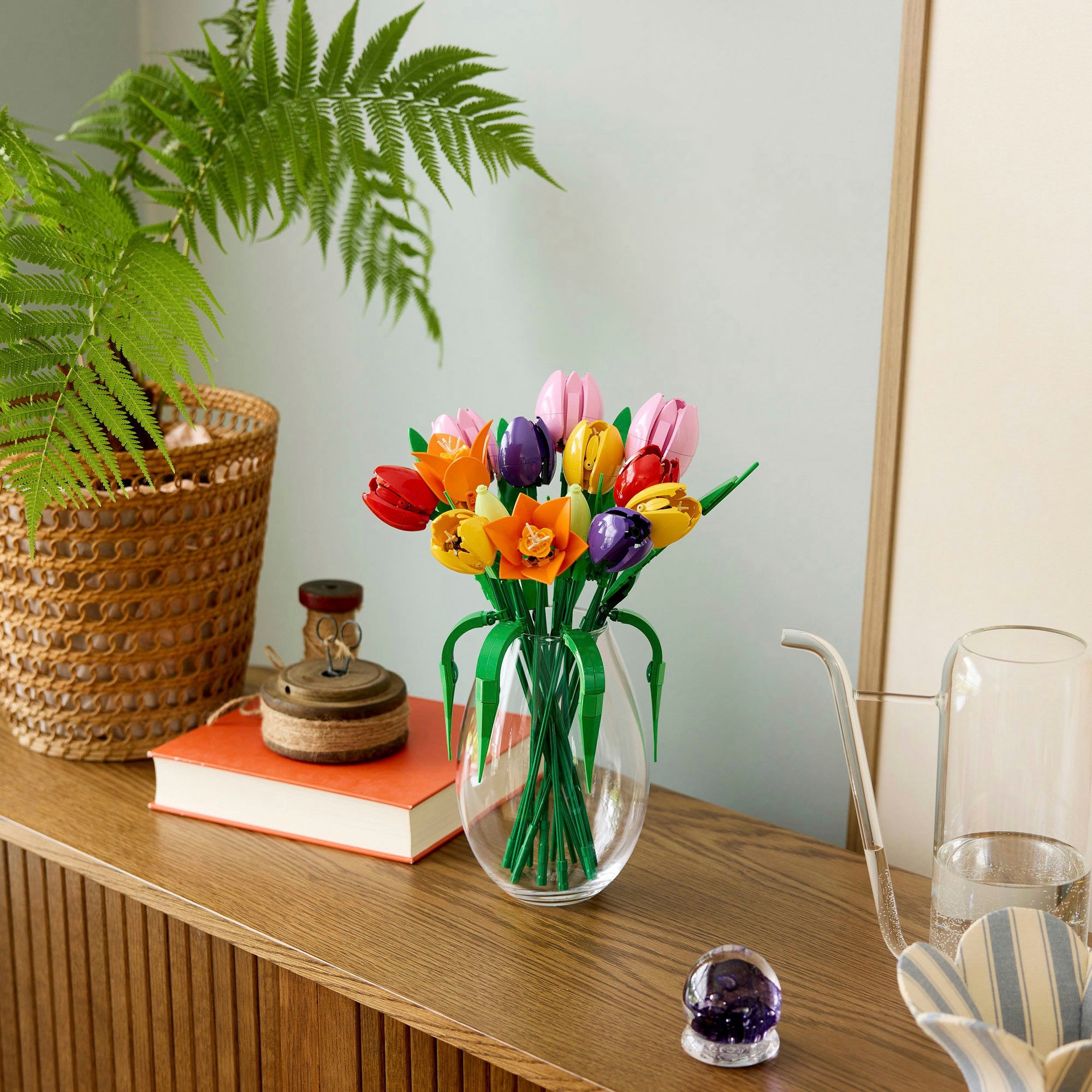 LEGO® Konstruktionsspielsteine »Tulpenstrauß (11501), LEGO Botanicals« Made in Europe