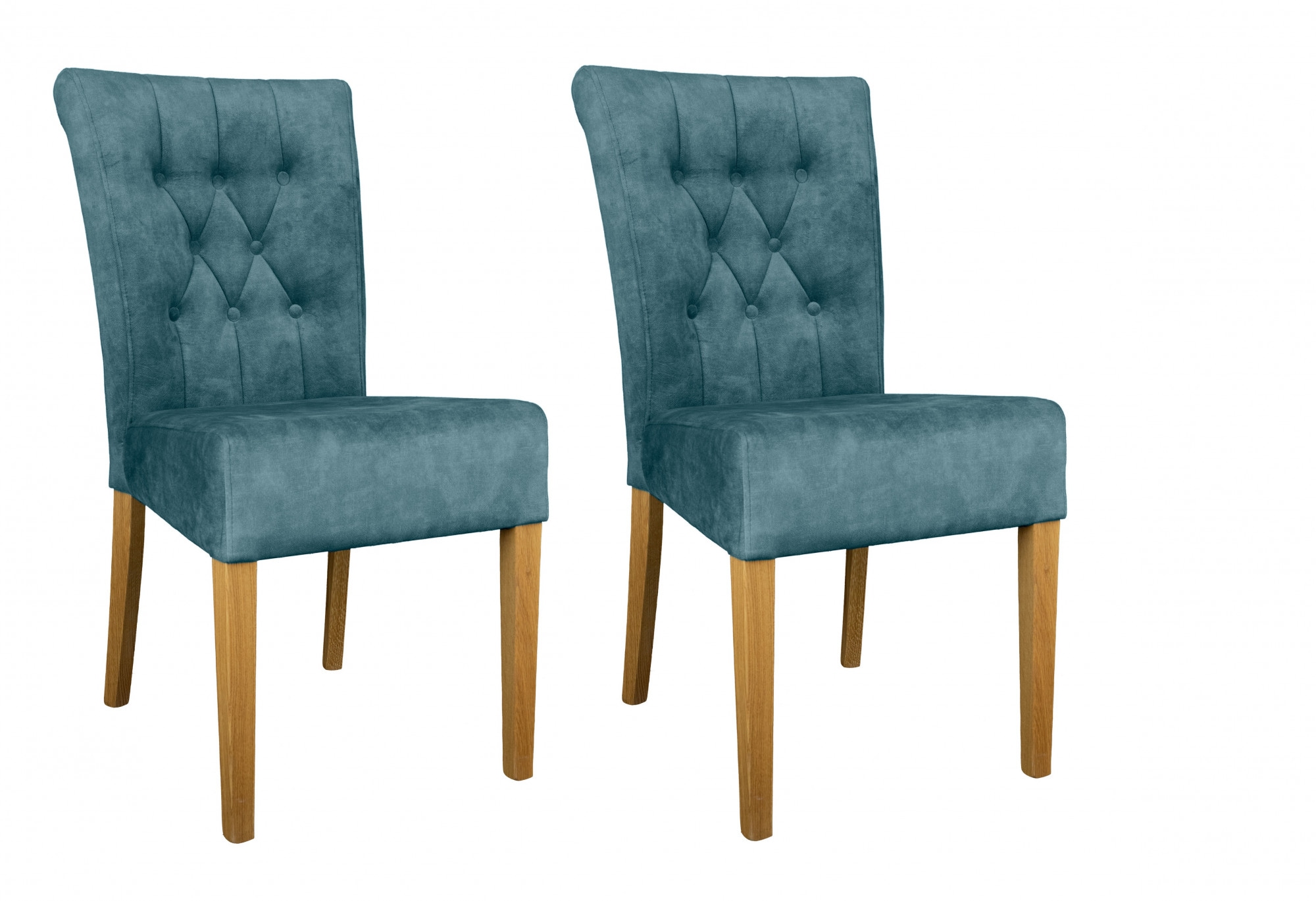 Home affaire 4-Fußstuhl "Ravenna" (Set) 2 Stk. Samtvelours Esszimmerstuhl m günstig online kaufen