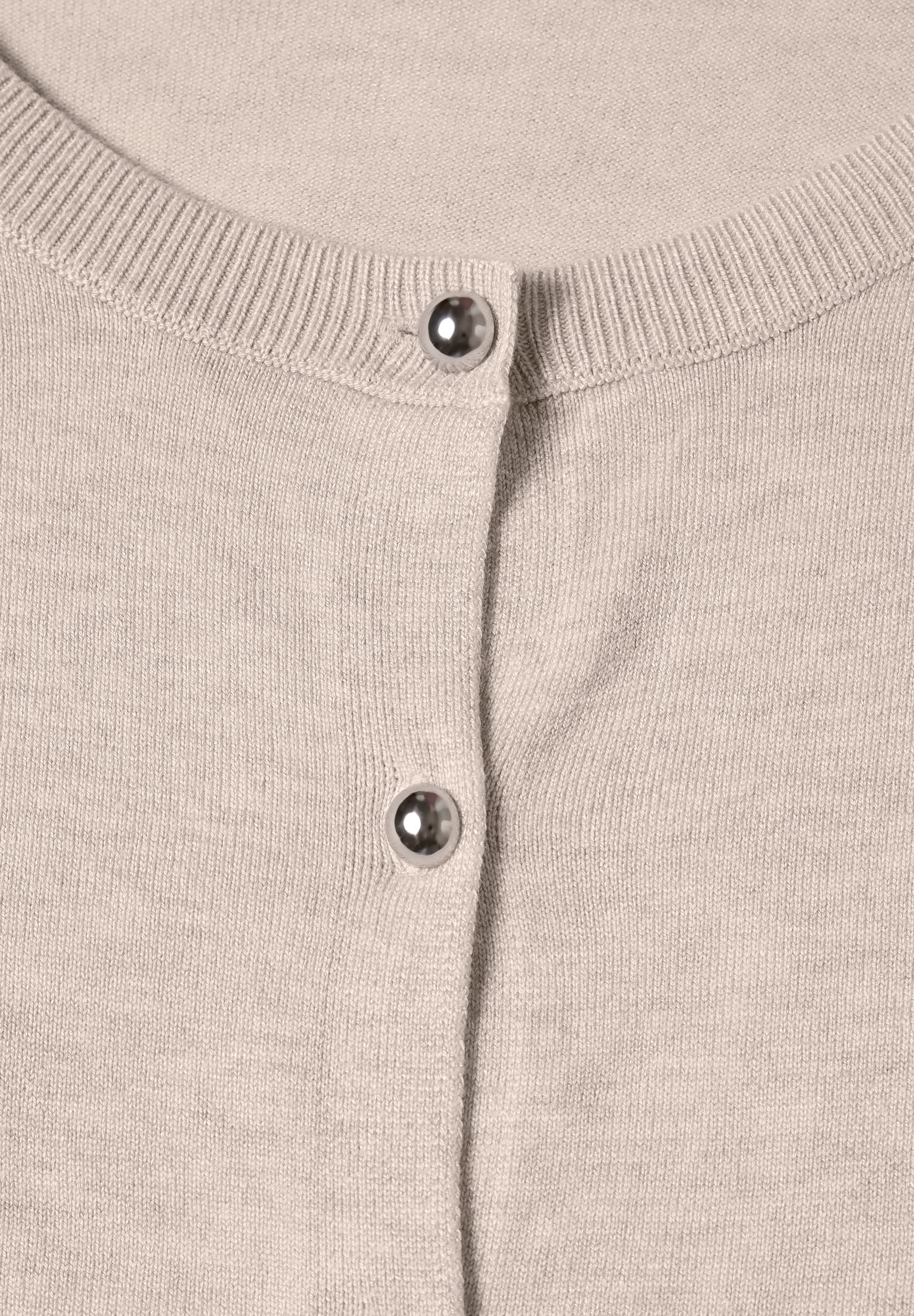STREET ONE Cardigan mit Rundhalsausschnitt