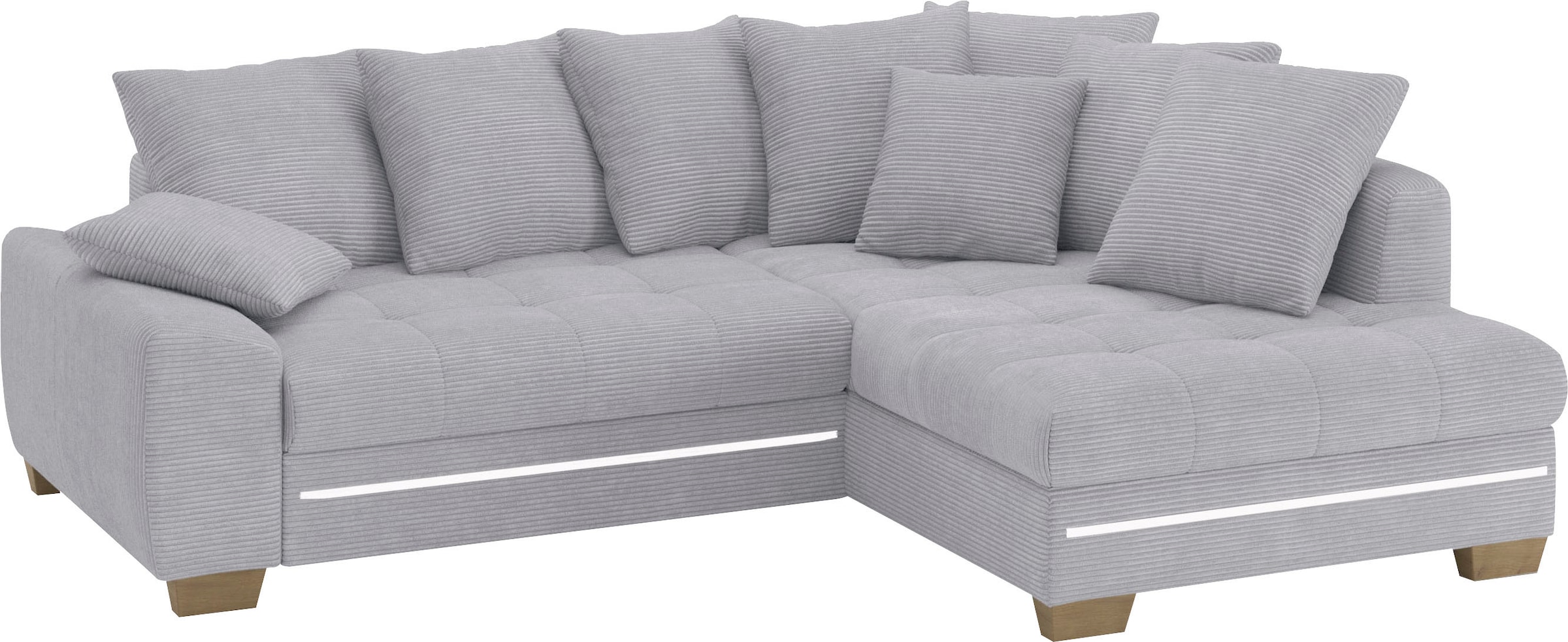 Mr. Couch Ecksofa "Nikita II, L-Form", mit Kaltschaum, RGB-LED Beleuchtung, günstig online kaufen
