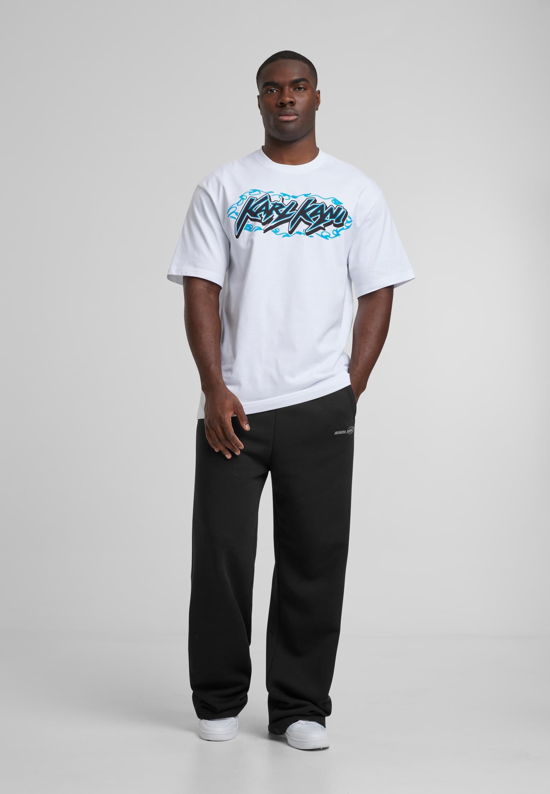 Karl Kani T-Shirt »Karl Kani Woven Signature Kani Heat Tee«, (1 tlg.)