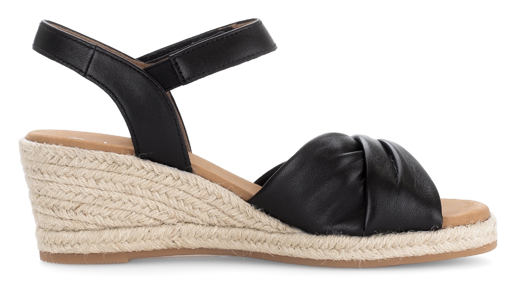 Gabor Damen Keilsandalette Schwarz Größe 38 3