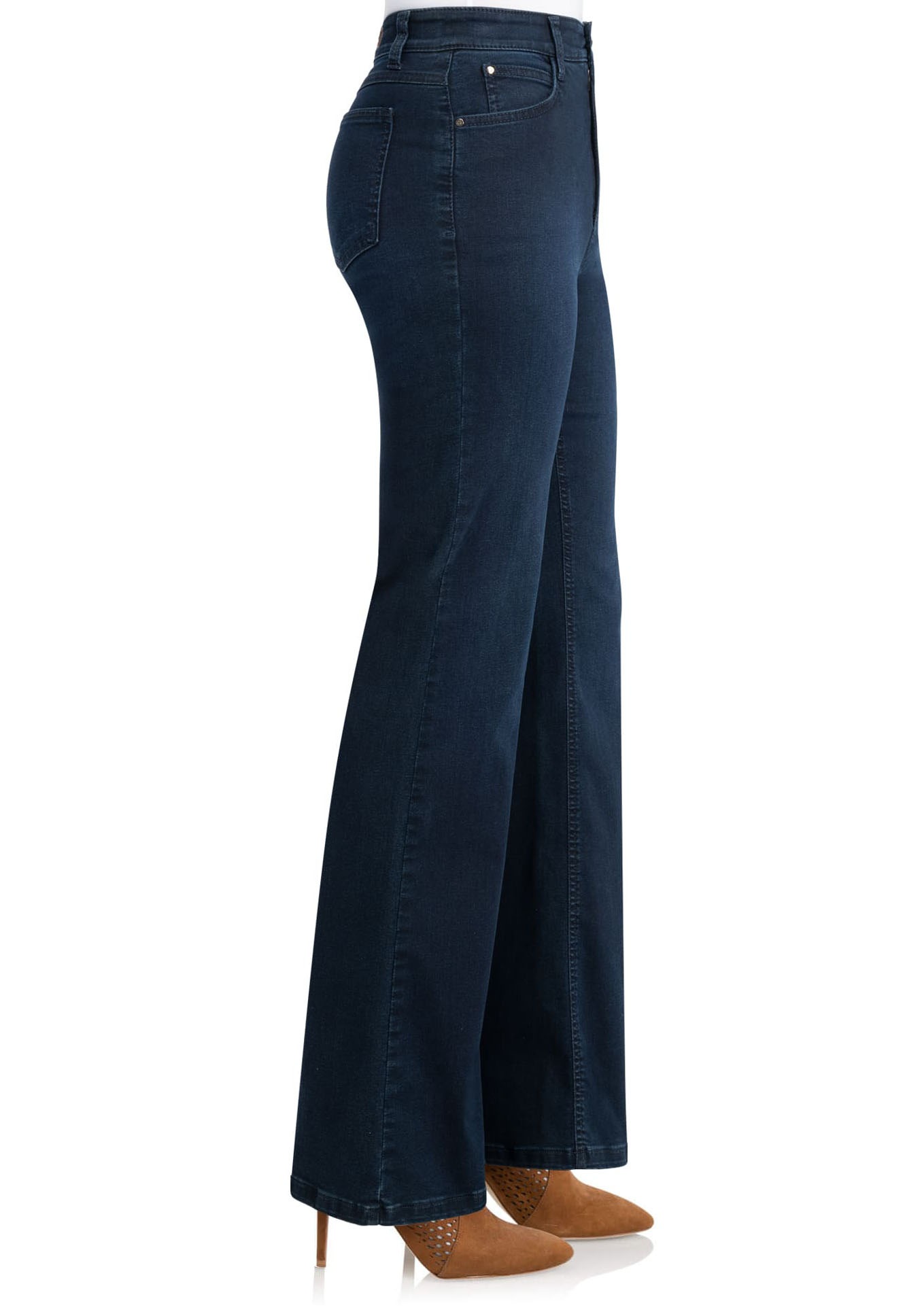 Thumbnail - wonderjeans Schlagjeans Flared, mit Stretch