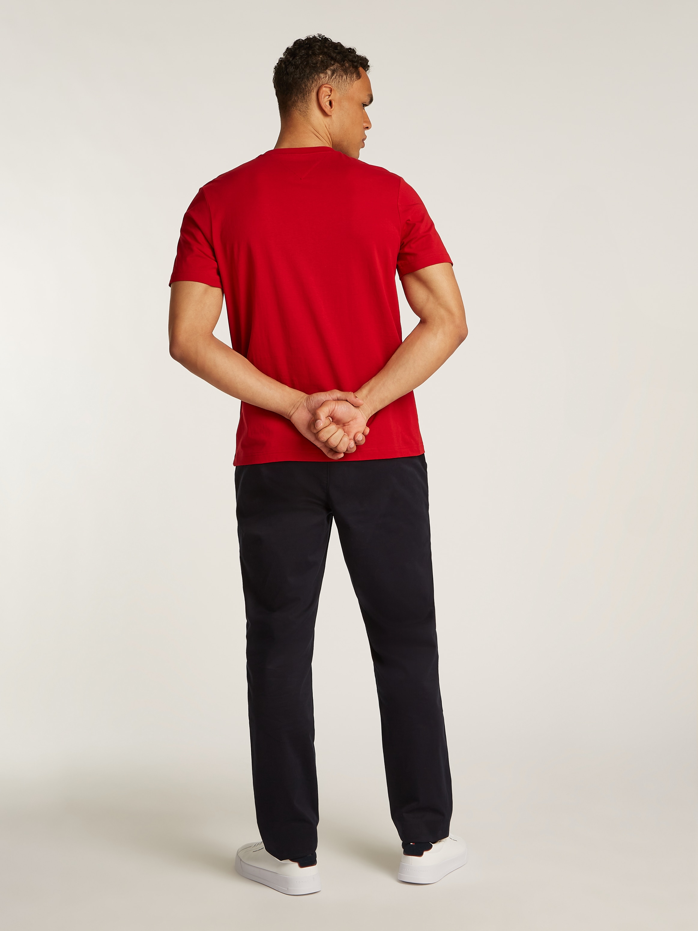 Tommy Hilfiger Rundhalsshirt »HILFIGER STACK TEE«