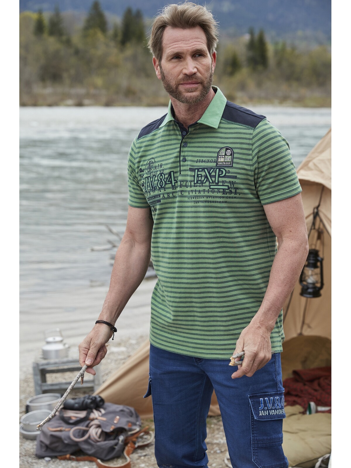 Jan Vanderstorm Poloshirt »Poloshirt KUIBERT«