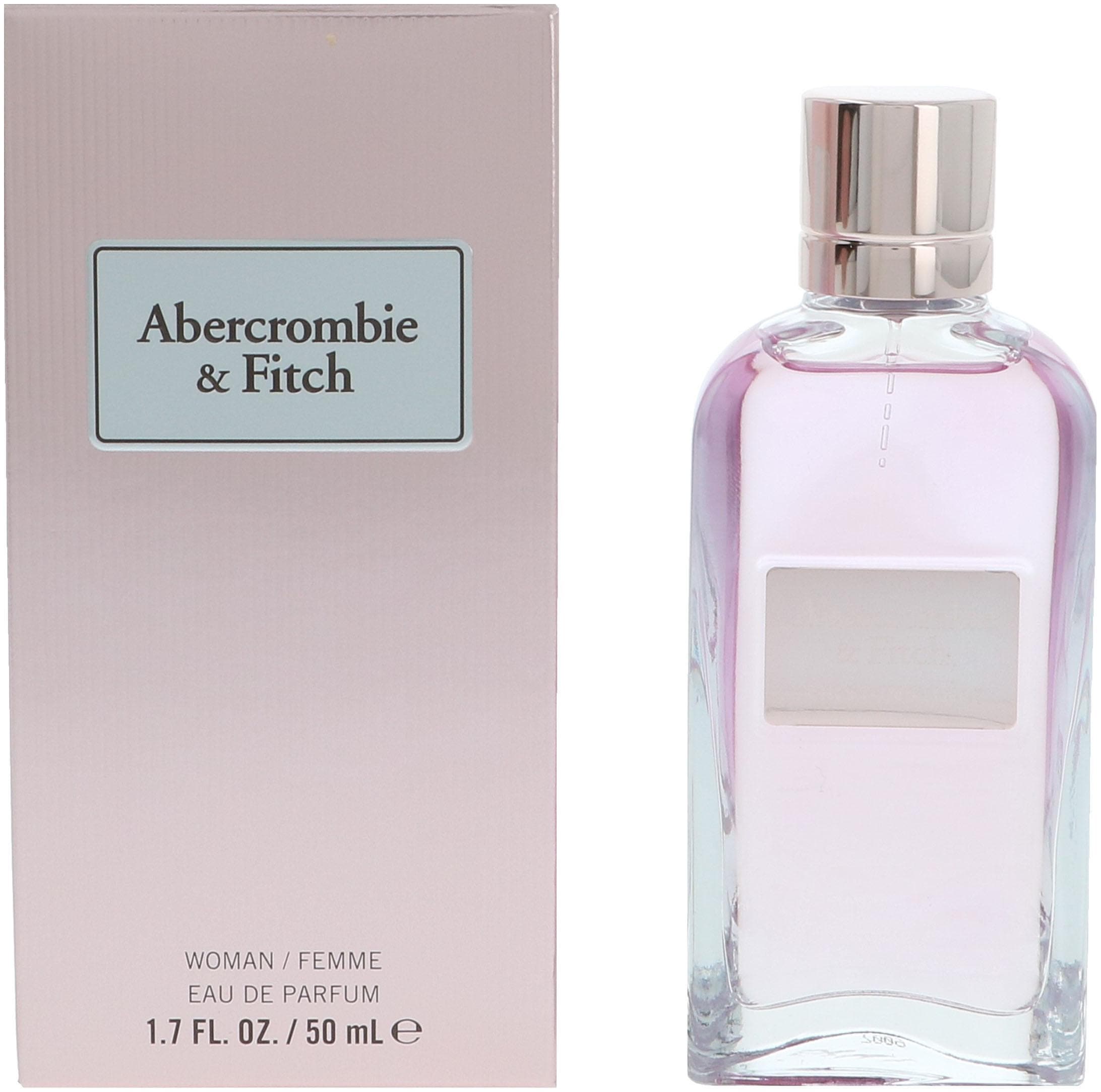 Abercrombie & Fitch Eau de Parfum »First Instinct Women«, Blumig-fruchtiger Duft mit Grapefruitschale, Orchidee und Tonkabohne.