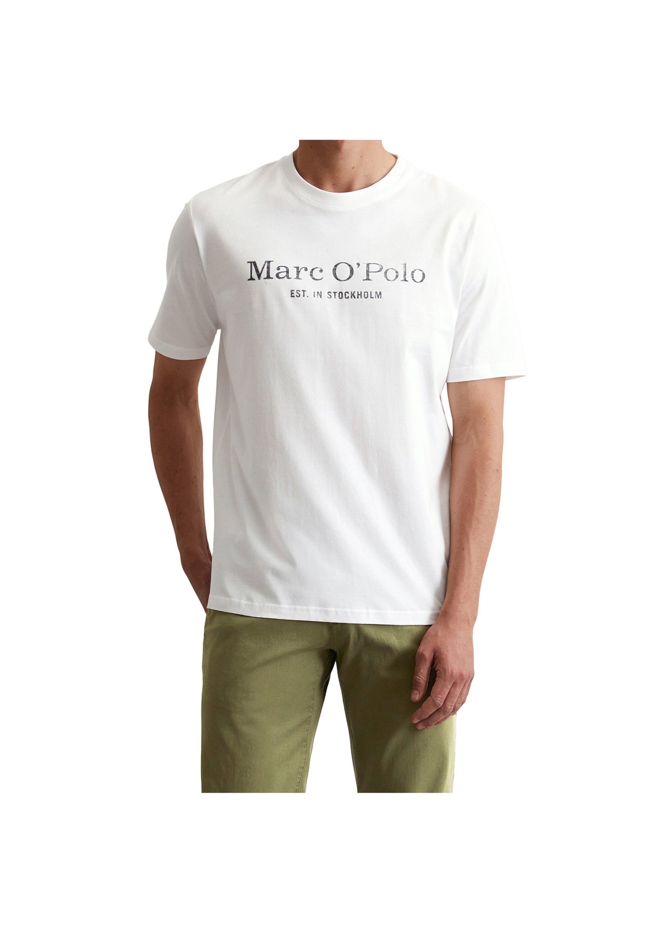 Marc O'Polo T-Shirt »T-Shirt Big-Logo 2er Pack« 2