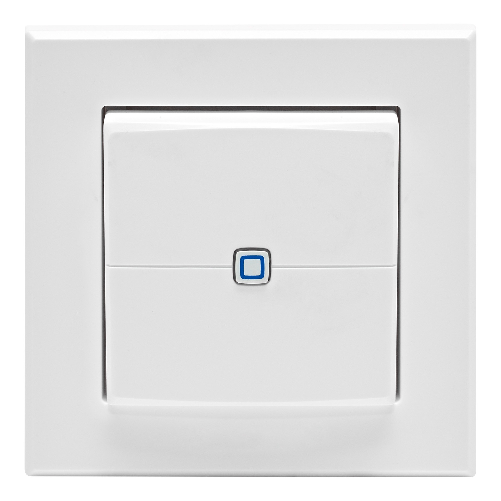 HOMEMATIC IP Wandtaster "Wandtaster - 2-fach V2", B:11,5cm H:5cm T:12,5cm, weiß, Smart-Home-Stationen