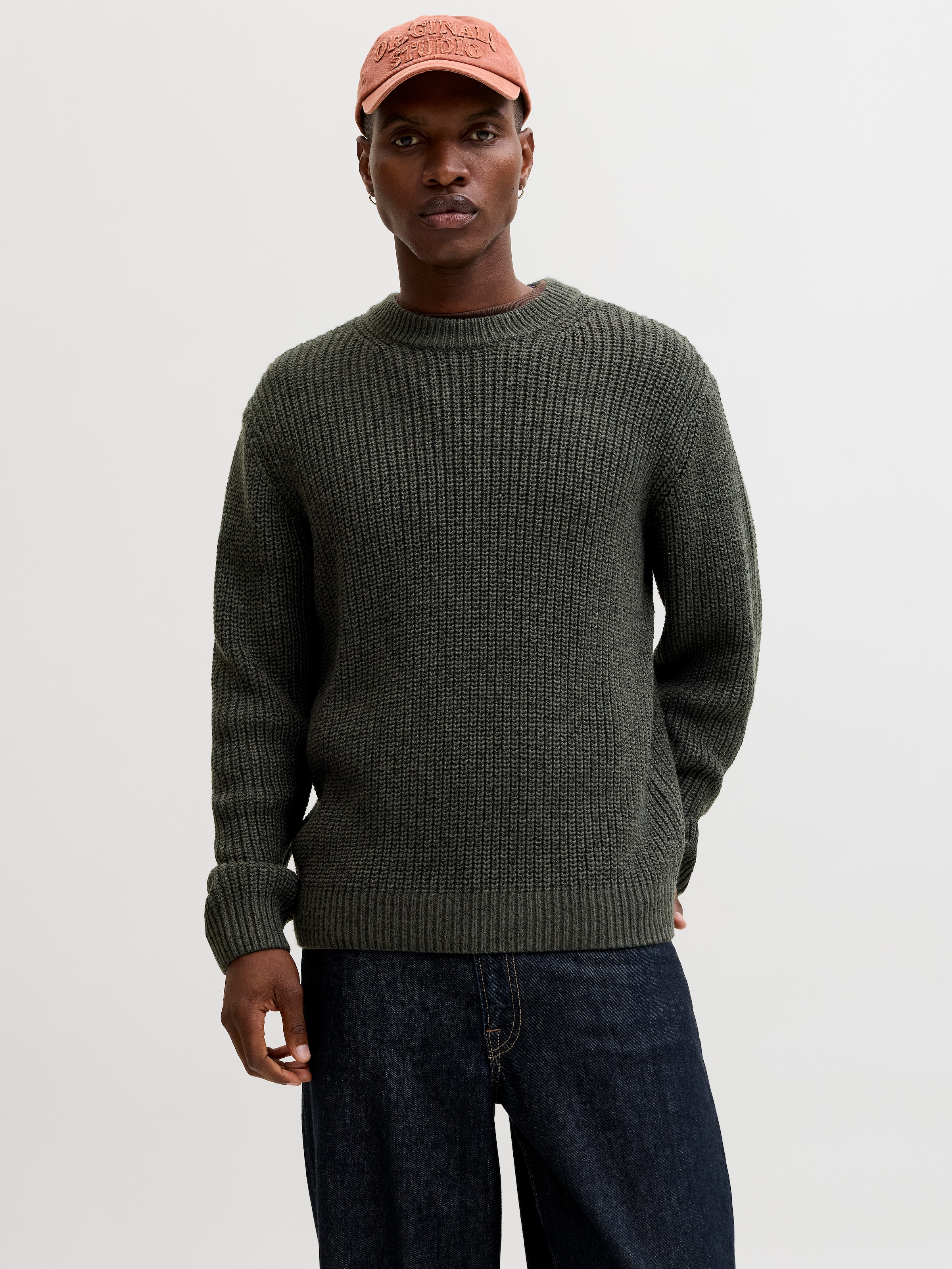 Jack & Jones Strickpullover "JORBLEECKER KNIT CREW NECK BF" günstig online kaufen