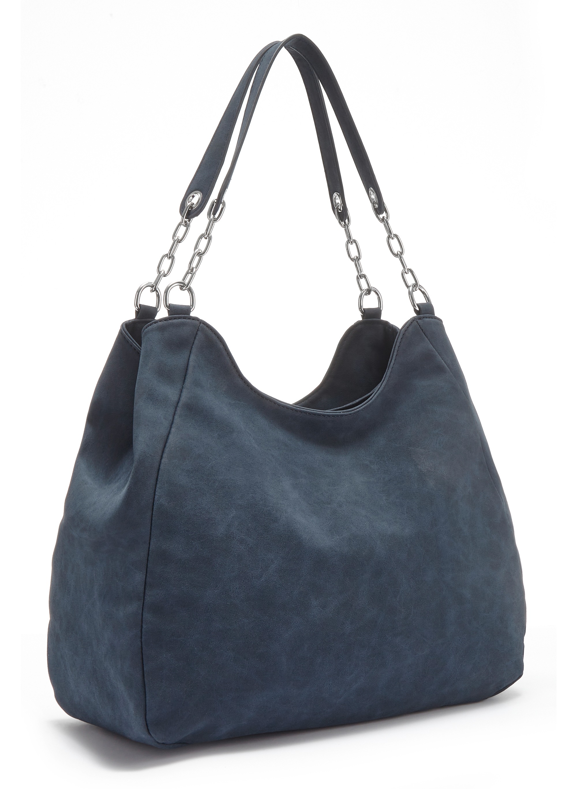 Vivance Henkeltasche Schultertasche, mit silberfarbenen Details, günstig online kaufen