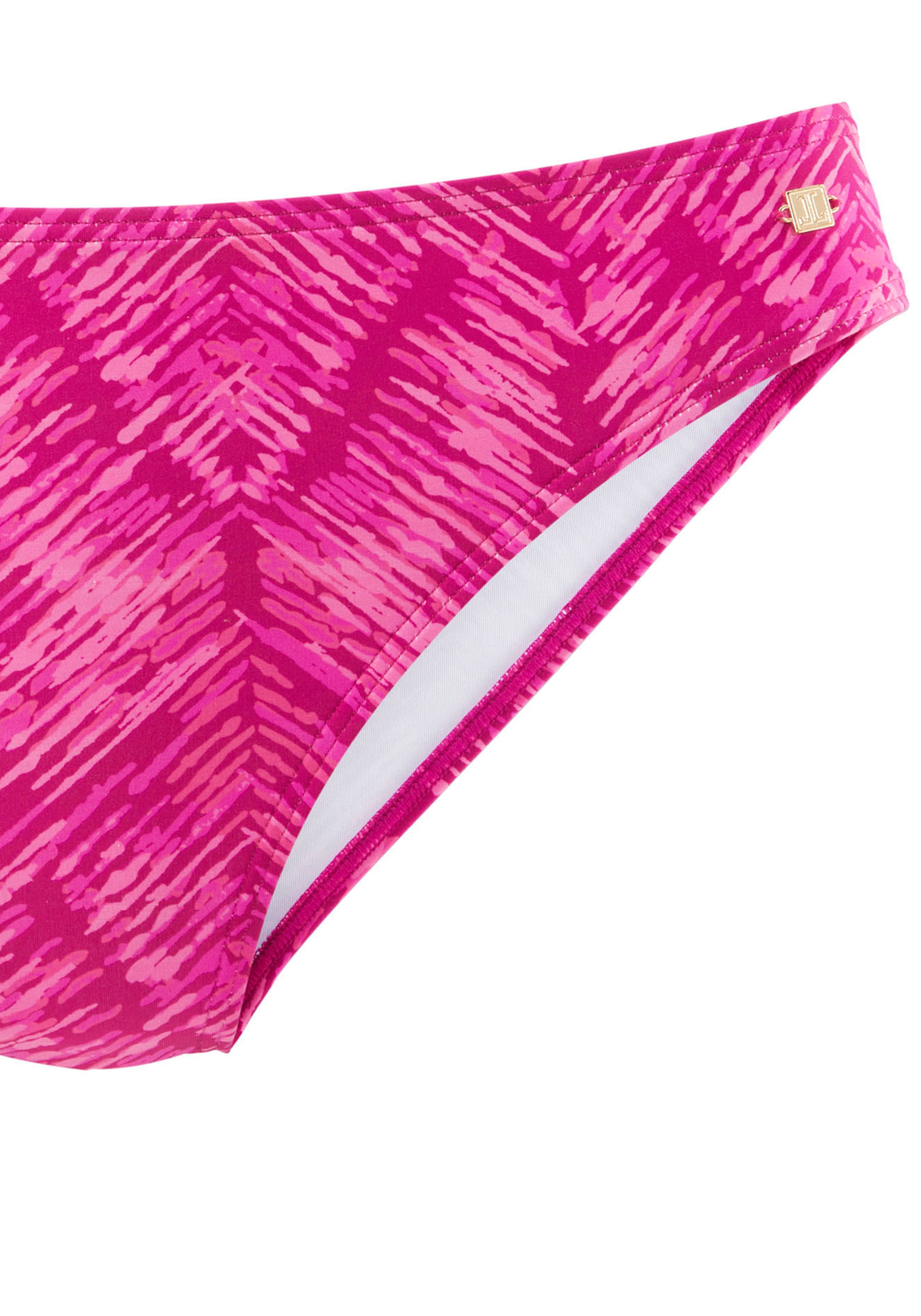 Thumbnail - JETTE Bikini-Hose "Floretta" in Ton in Ton-Harmonie