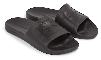 Badepantolette »SLIDE MONOGRAM DEBOSSED EVA«