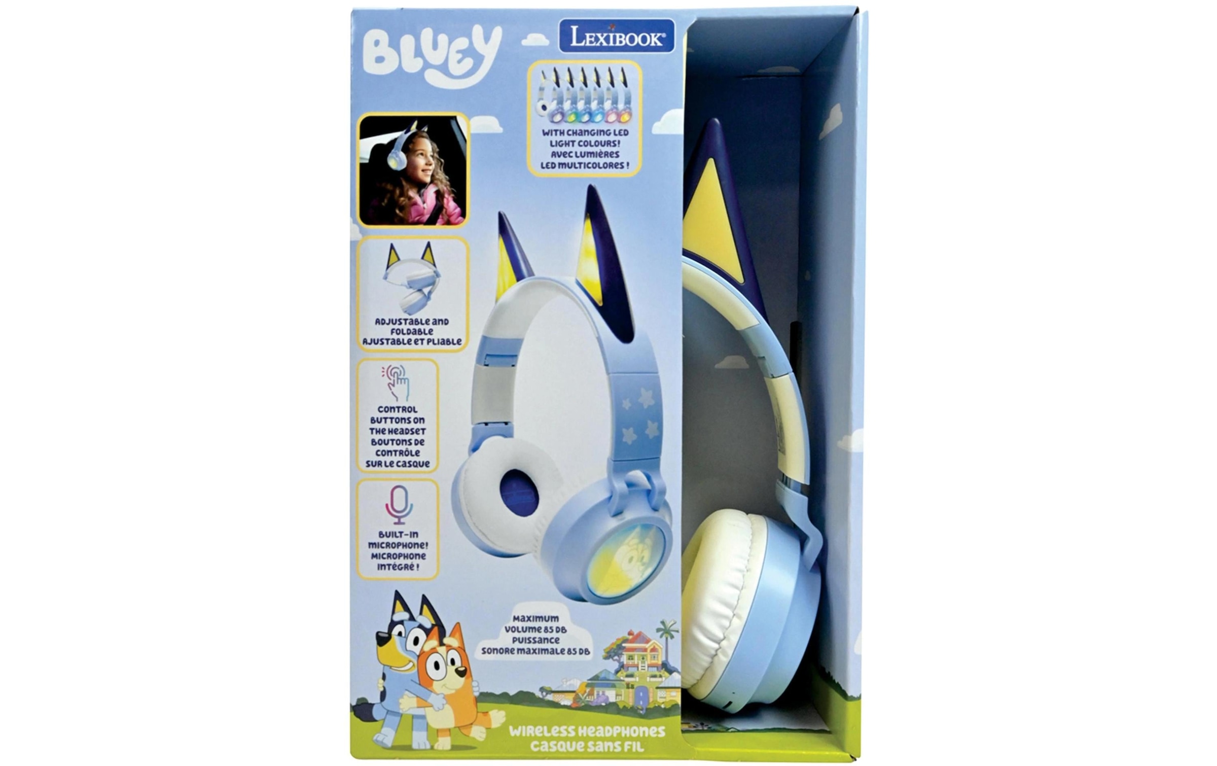 Lexibook® Bluetooth-Kopfhörer »3D Bluey Bluetooth«