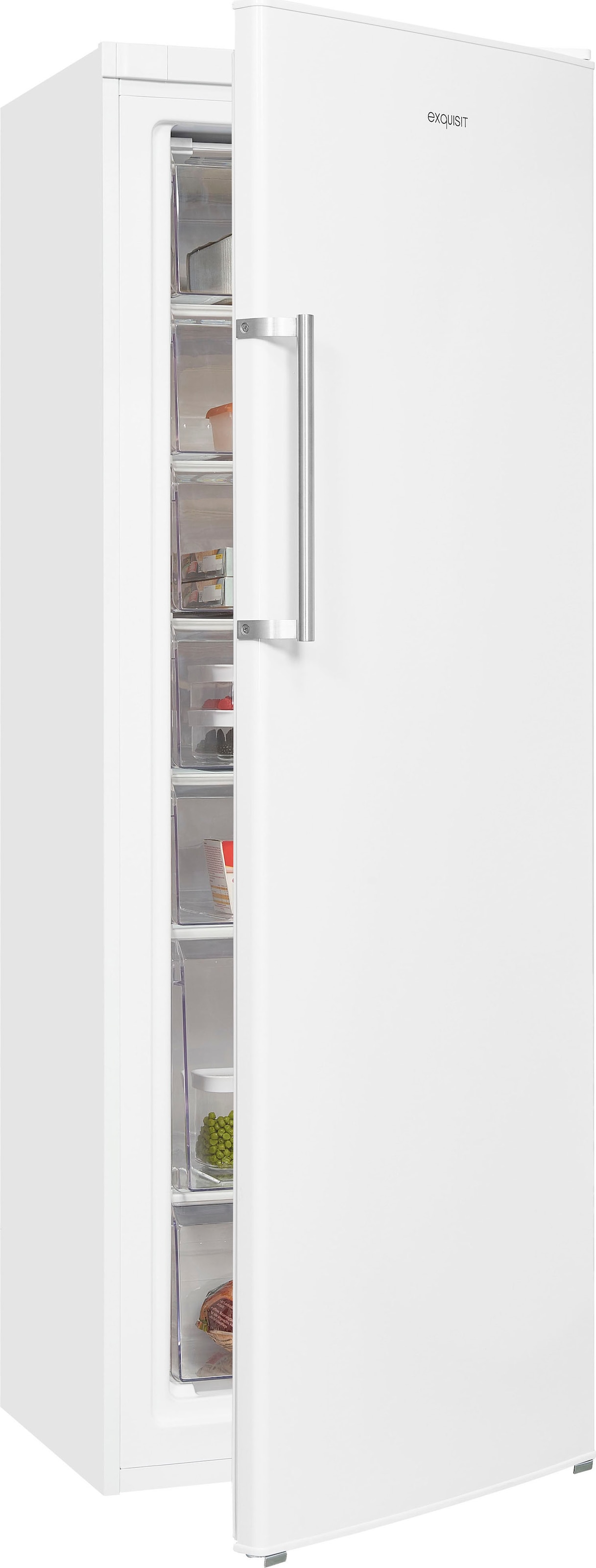 exquisit Gefrierschrank »GS280-H-040E«, 173 cm hoch, 60 cm breit, 242 L Volumen, 4 Sterne Gefrieren