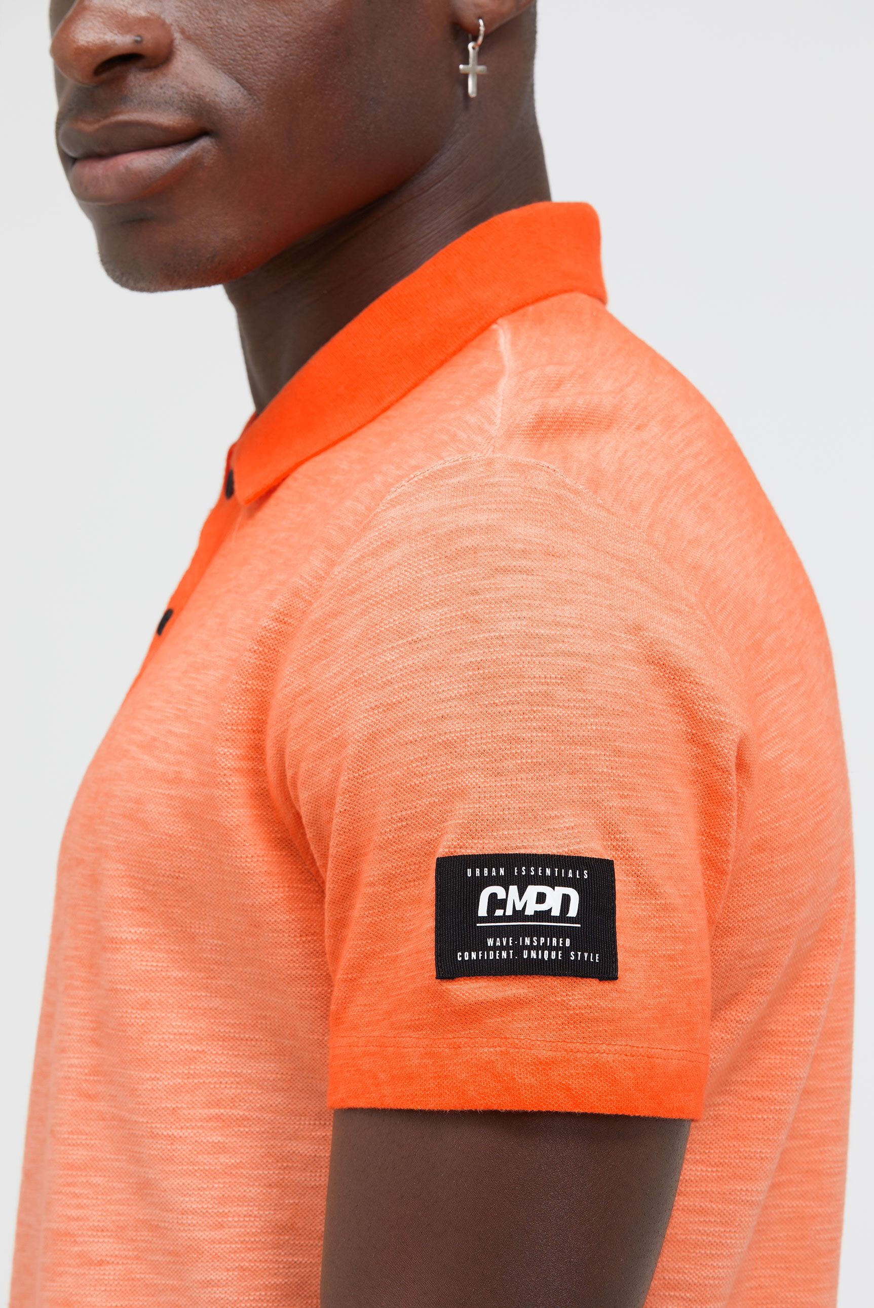CMPD Poloshirt, aus Baumwolle