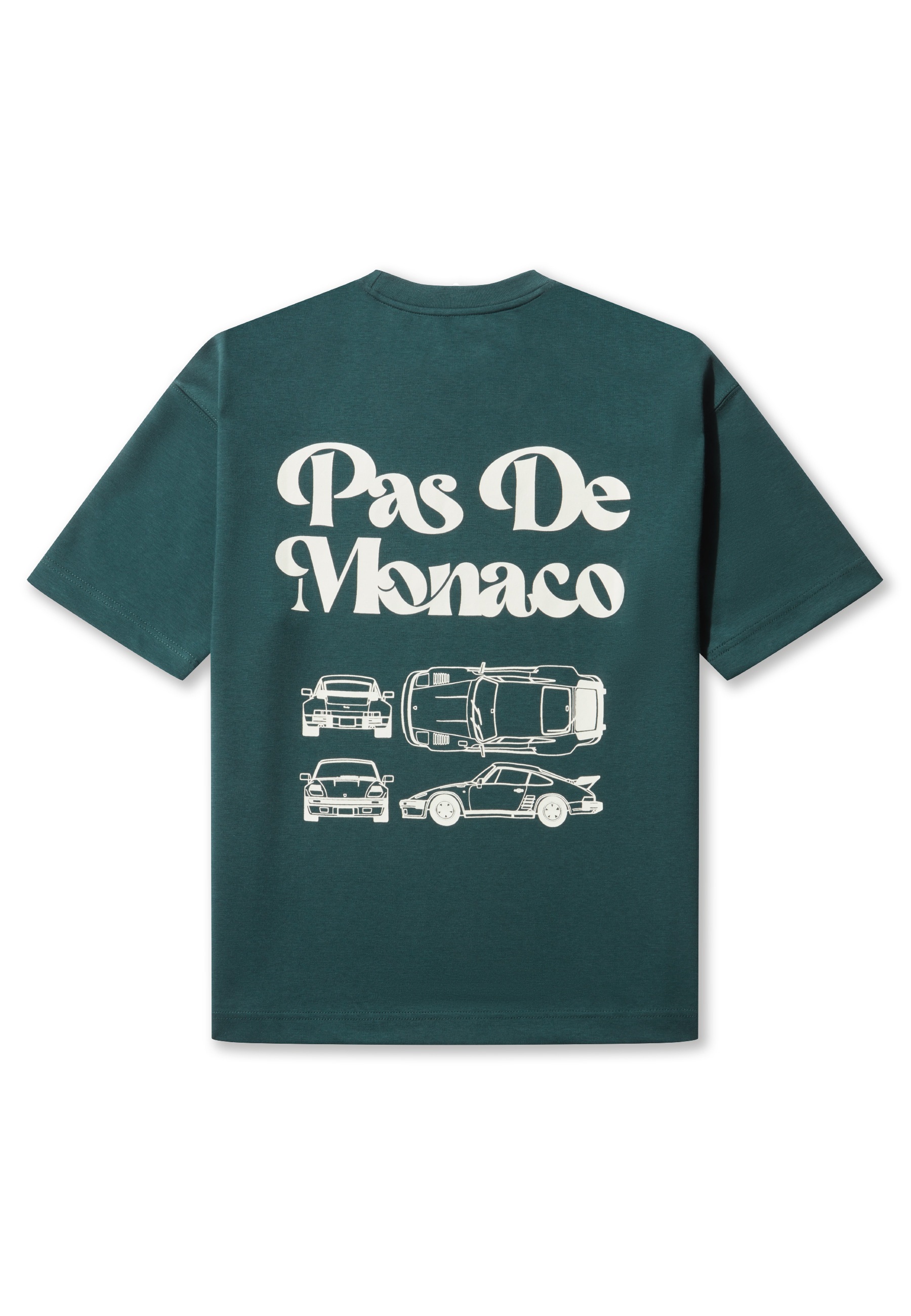 Pas De Monaco T-Shirt "Pas De Monaco CARRE T-SHIRT" 1 Stk. günstig online kaufen