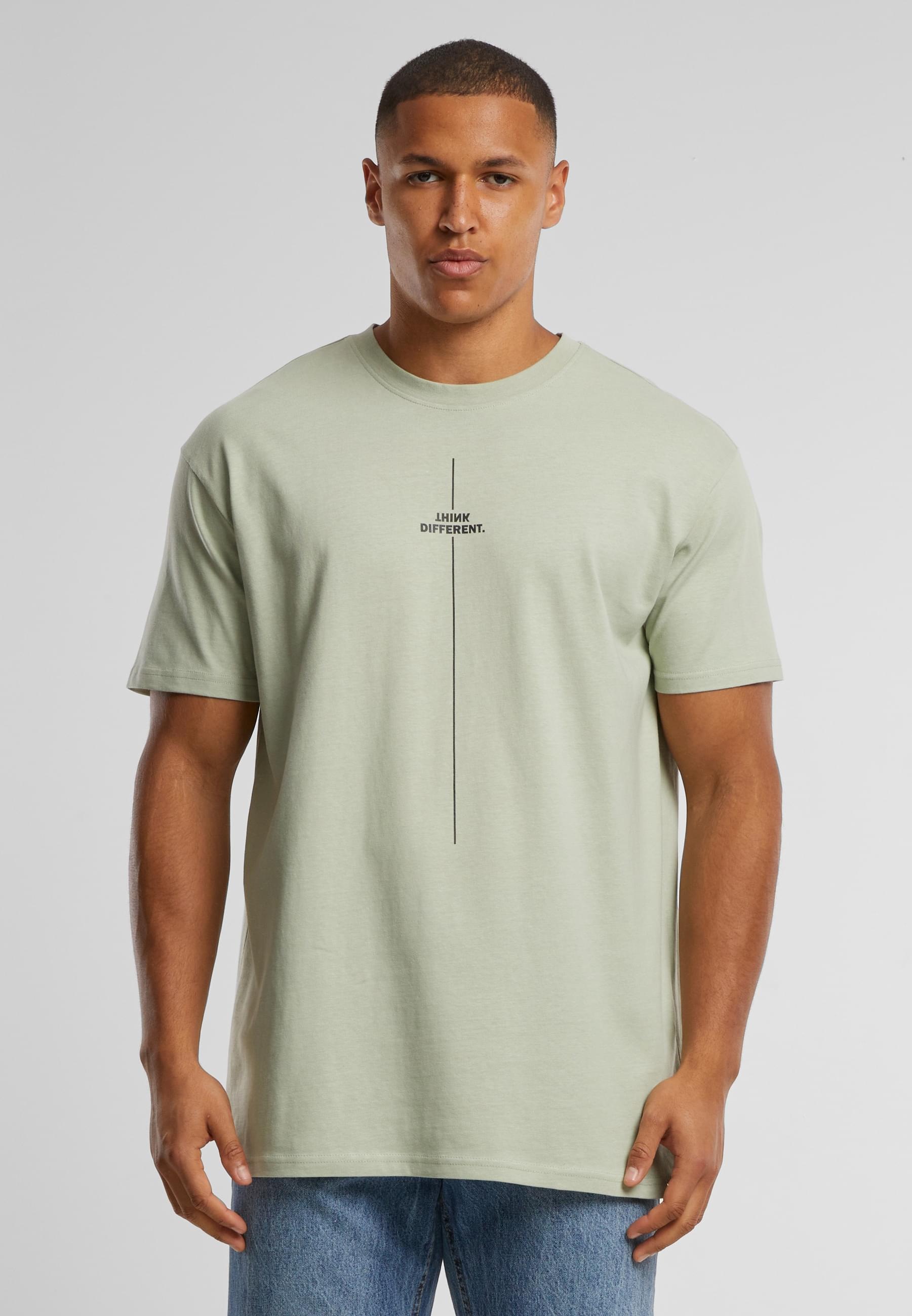 Merchcode T-Shirt »Merchcode Herren Think Different Heavy Oversized Tee«, (1 tlg.)