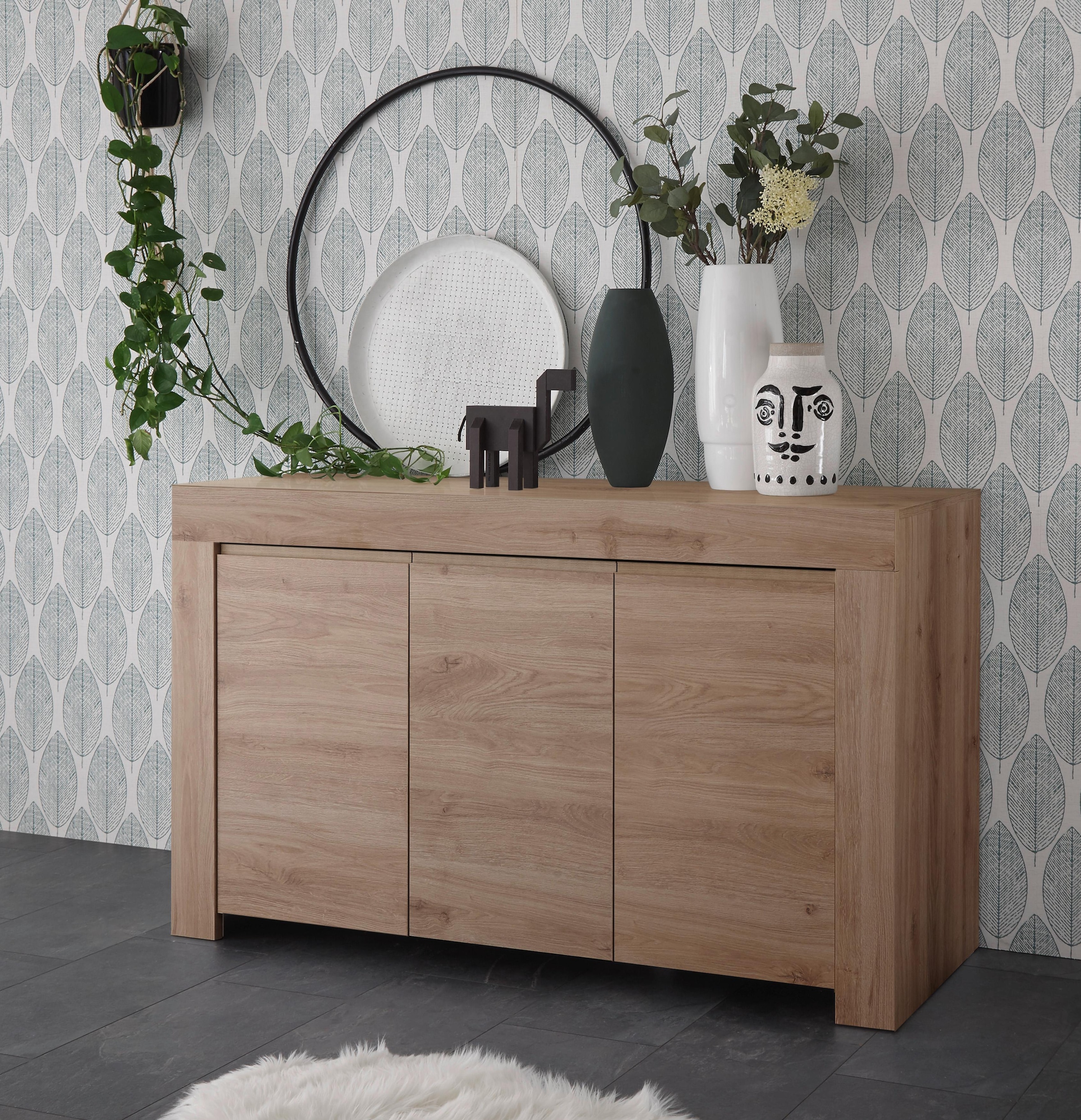 Home affaire Sideboard "Firenze" Breite 138 cm günstig online kaufen