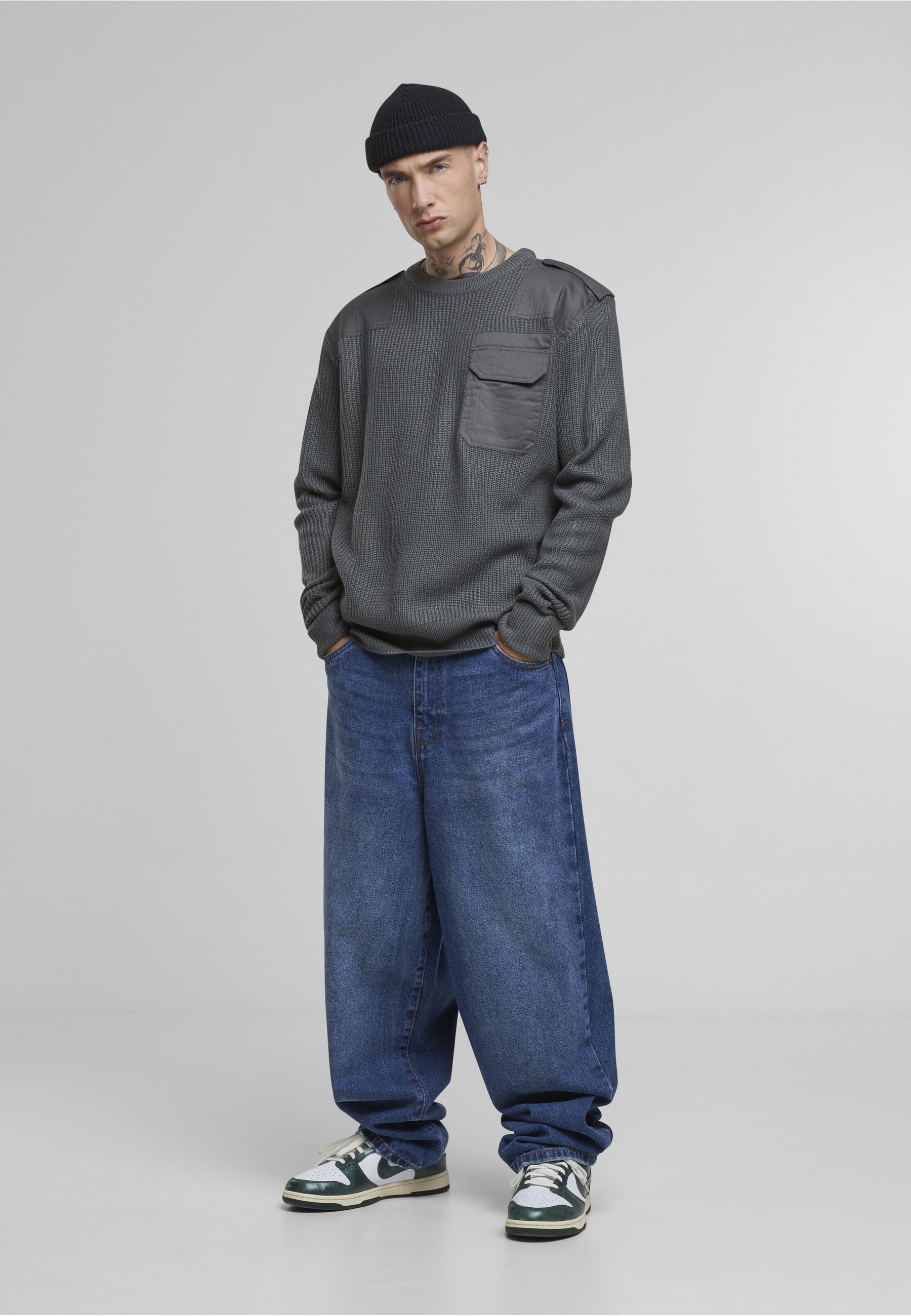 Brandit Rundhalspullover »Brandit Herren Military Sweater« 1 Stk.