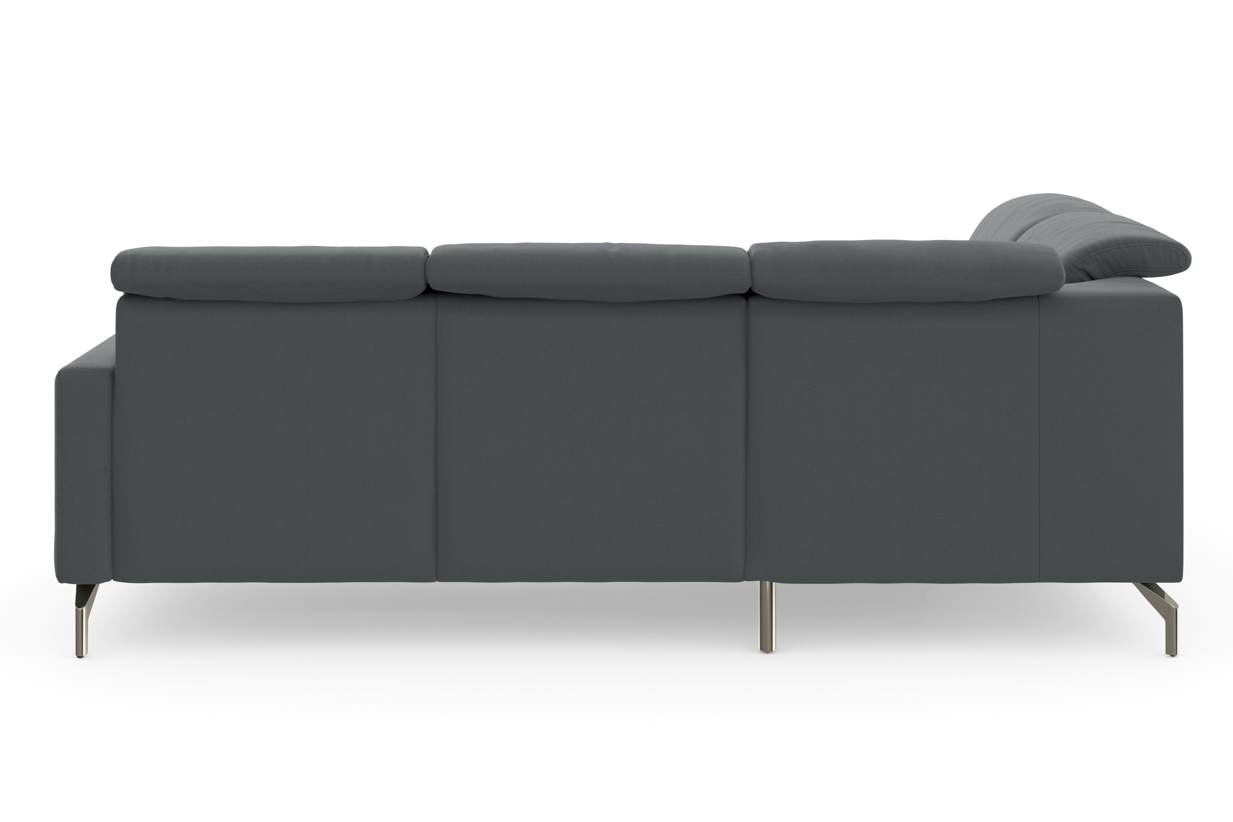 sit&more Ecksofa »Bailando L-Form«, wahlweise mit Kopfteilverstellung und Vorziehsitz, motorisch