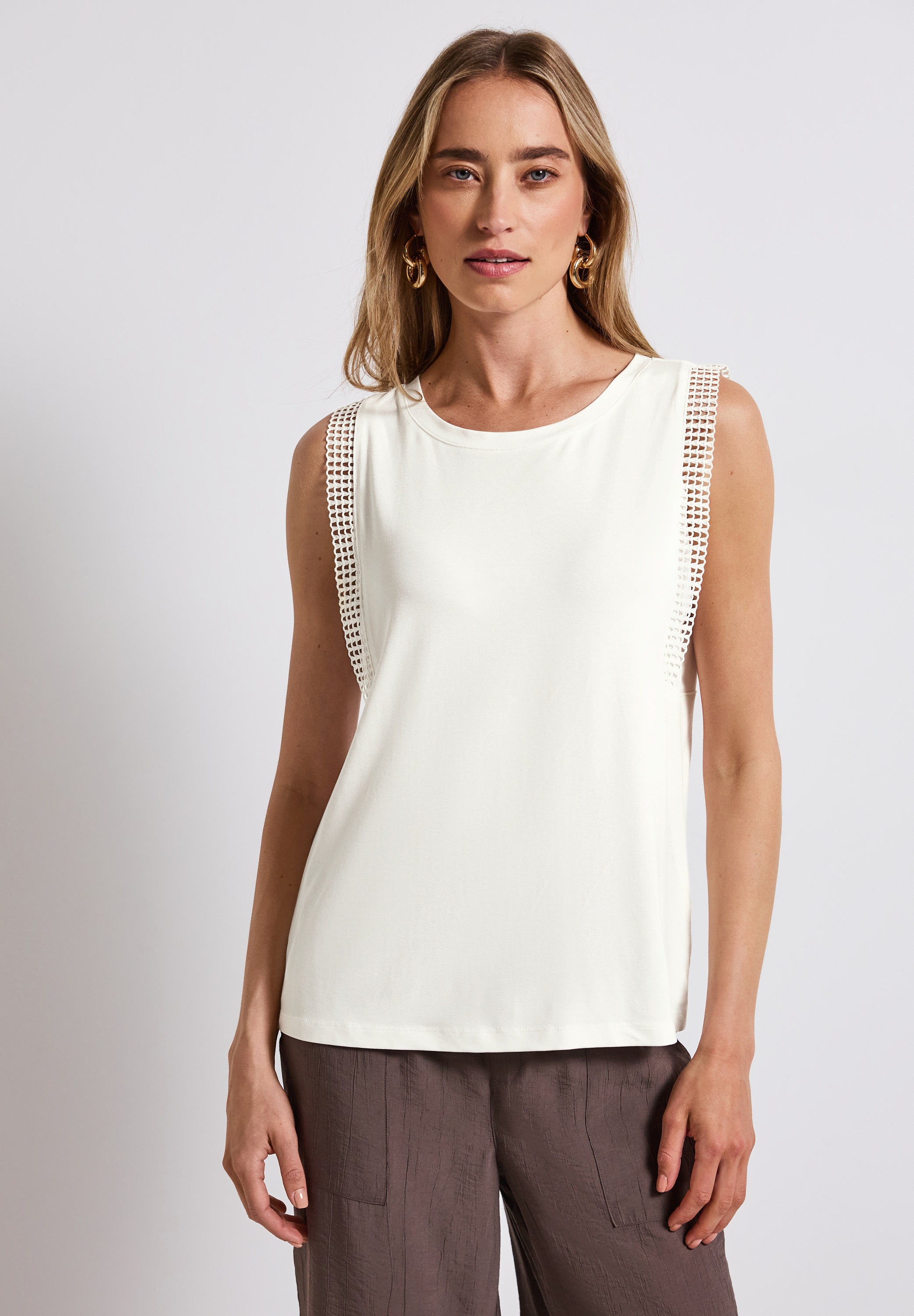 STREET ONE Tanktop, aus stretchigem Viskosematerial günstig online kaufen
