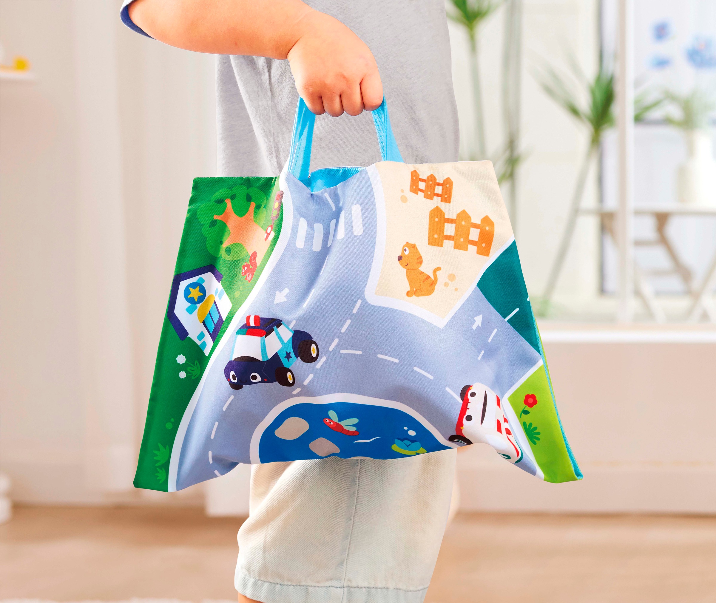 Hape Spielzeug-Auto »Plüschauto-Set mit Rückziehmotor«, (Set)