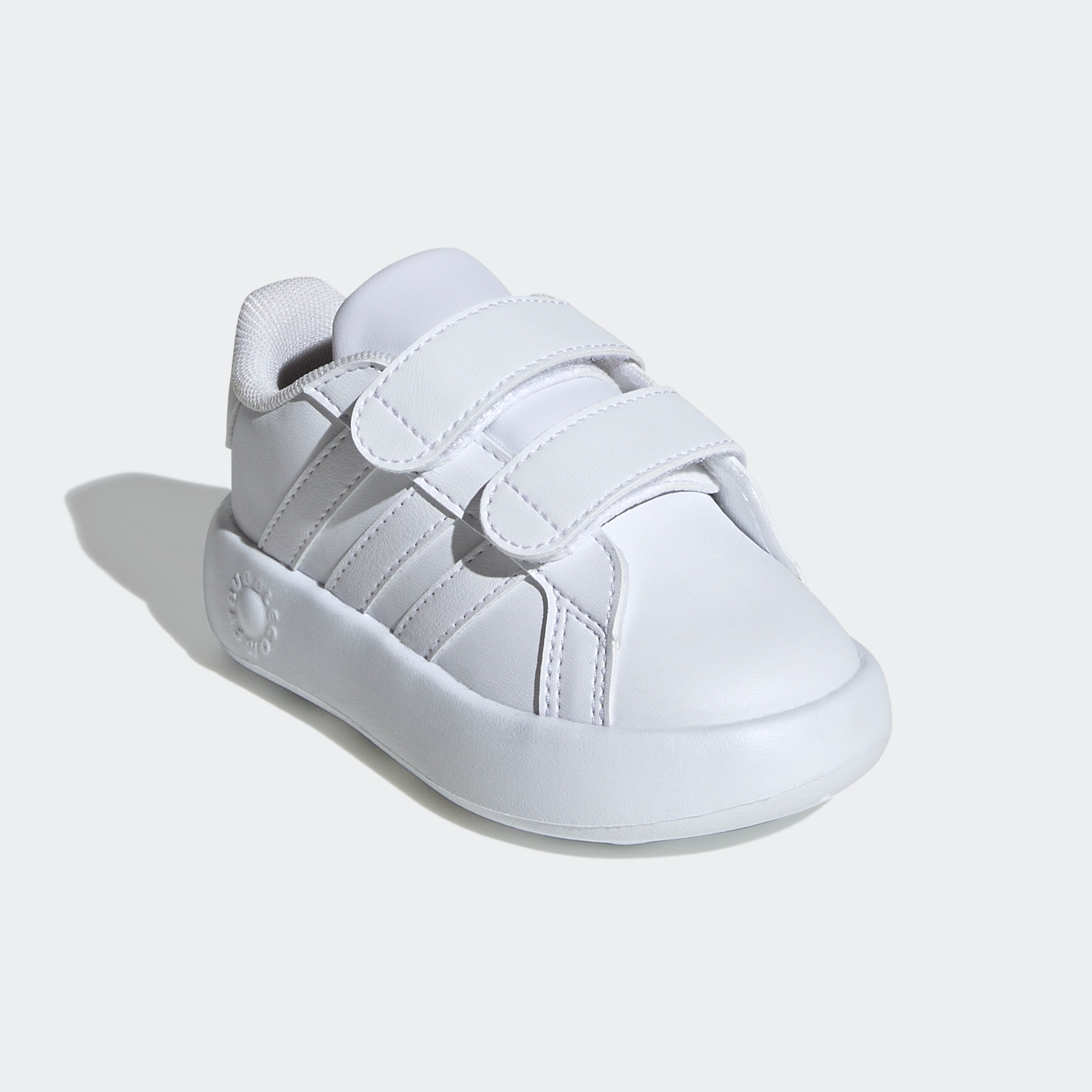 adidas Sportswear Klettschuh »GRAND COURT 2.0 KIDS«, Design auf den Spuren des adidas Superstar, für Kinder