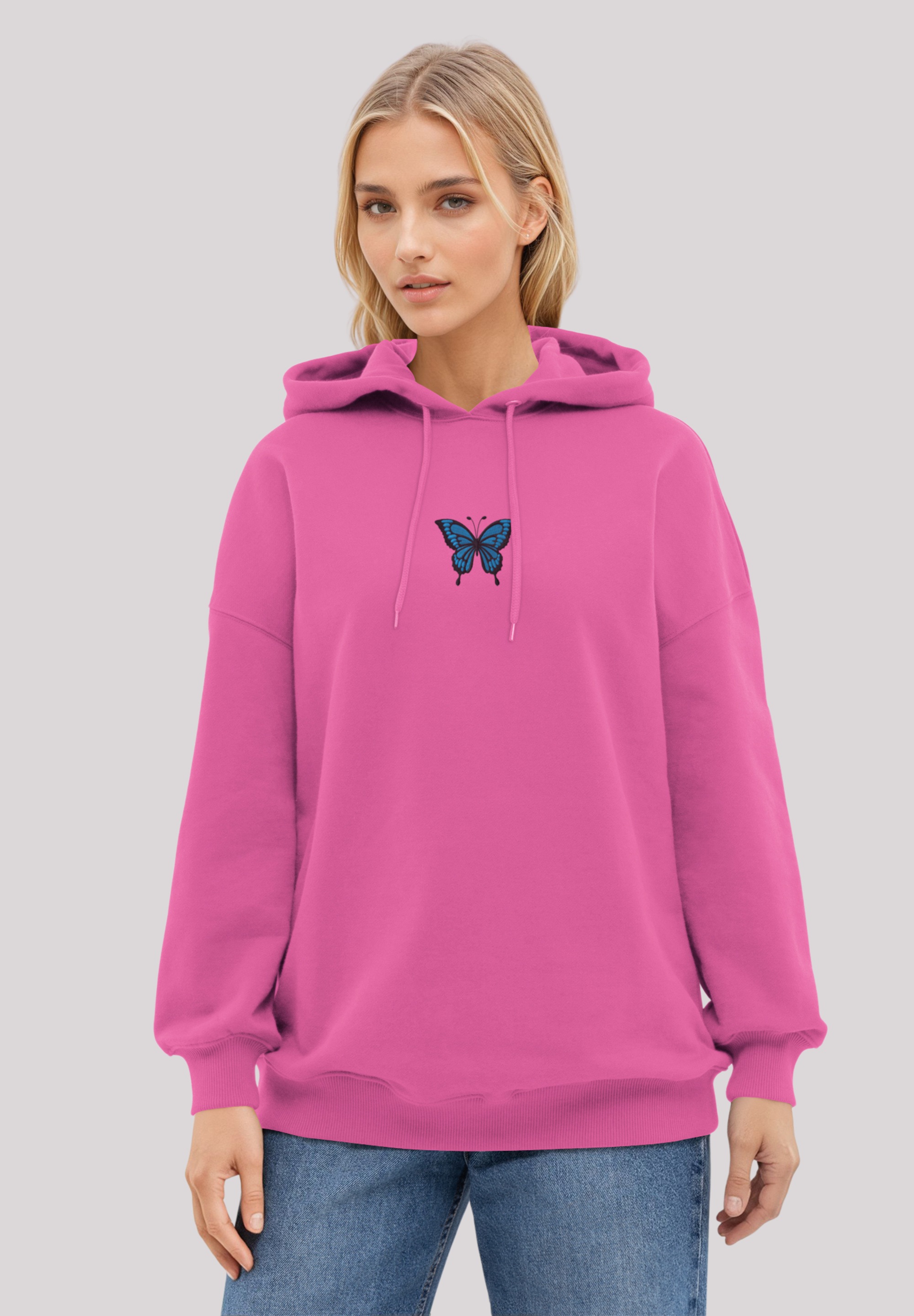 F4NT4STIC Kapuzenpullover "Schmetterling bestickt" bestickt, Premium Qualit günstig online kaufen