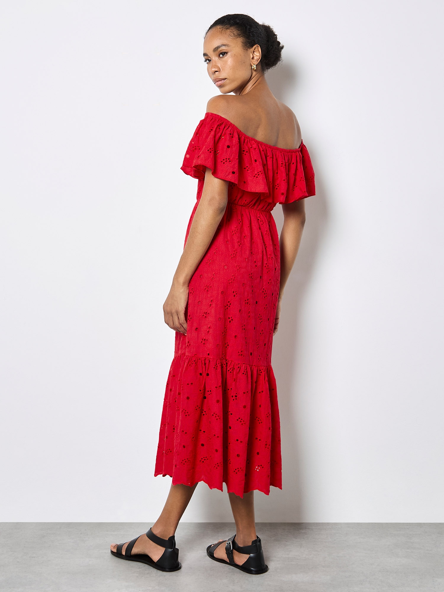 Apricot Maxikleid »Maxikleid« Stickerei
