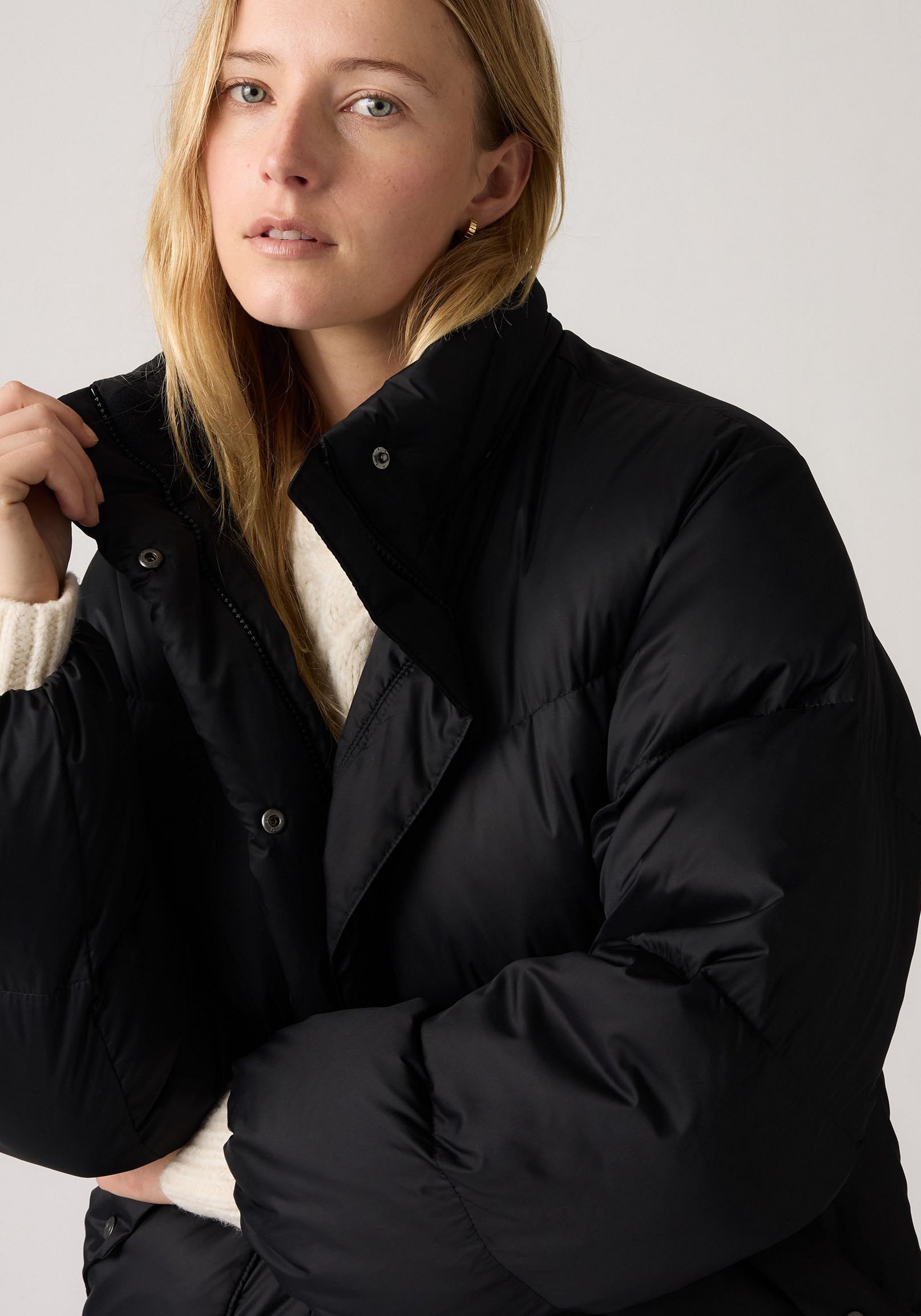 Levi's® Steppjacke »WESTERN BUBBLE MI«, Abnehmbare Kapuze