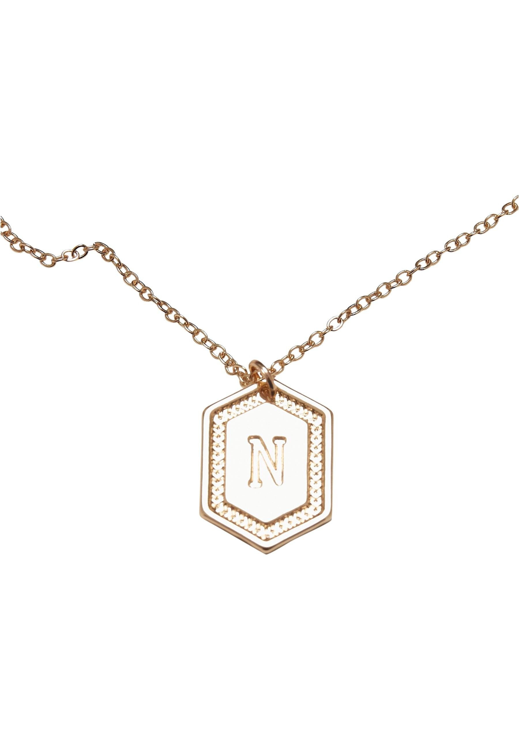 URBAN CLASSICS Halsreif »Urban Classics Unisex Letter Basic Necklace«
