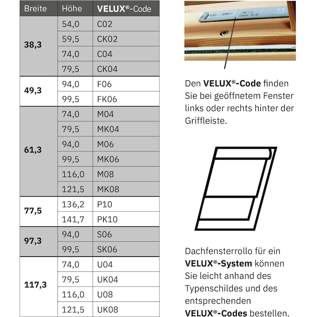 my home Dachfensterrollo »Sky-Rollo«, verdunkelnd, energiesparend, mit Bohren, in Führungsschienen